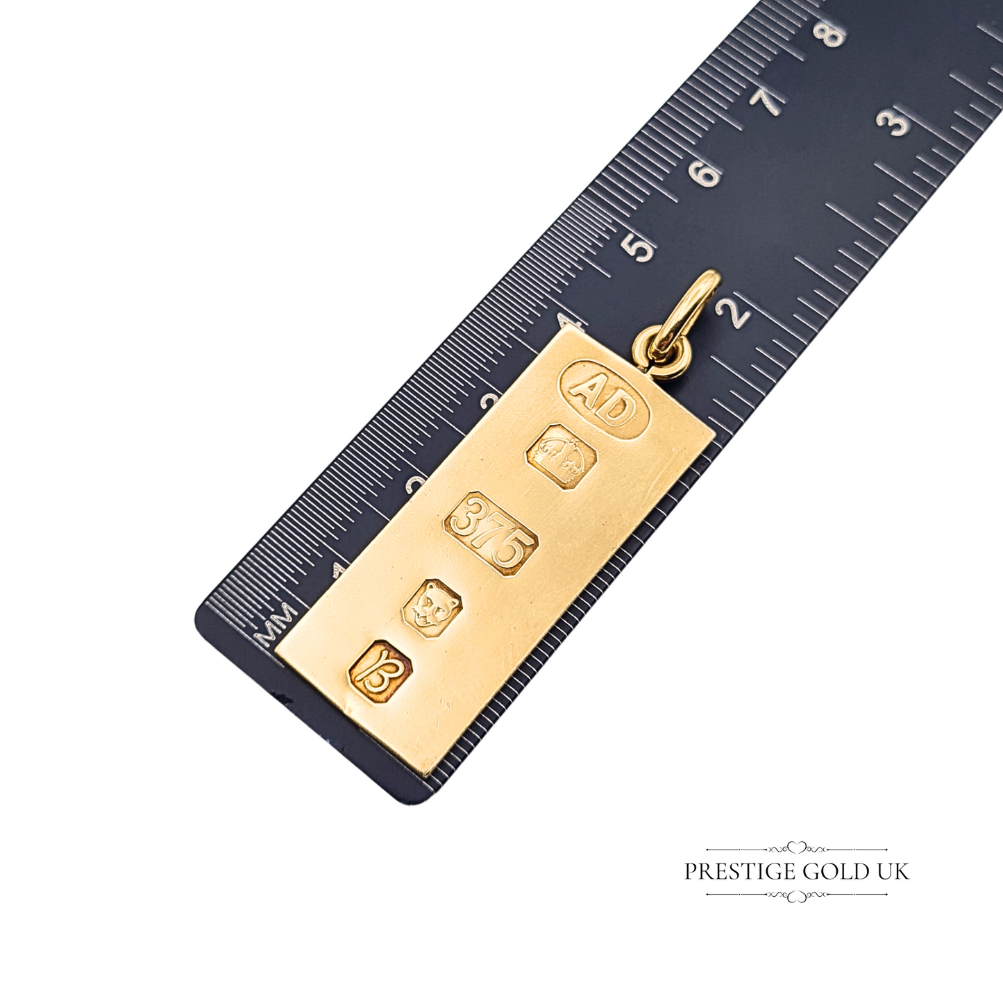 9ct Gold Ingot Pendant Solid Bar London 1976 Fully Hallmarked Gold Investment
