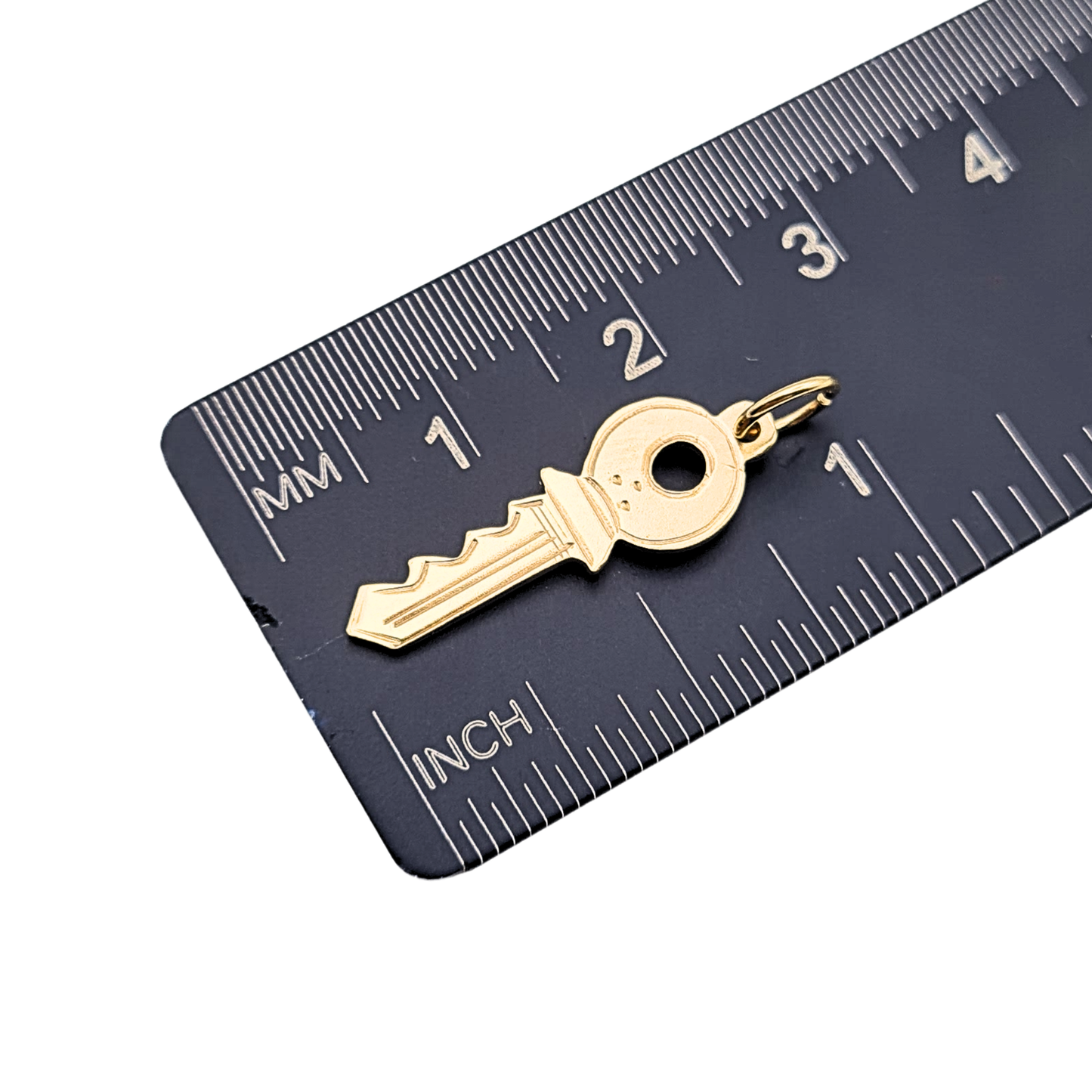 Small 9k Gold Yale Key Charm Birmingham 1984 Fully Hallmarked