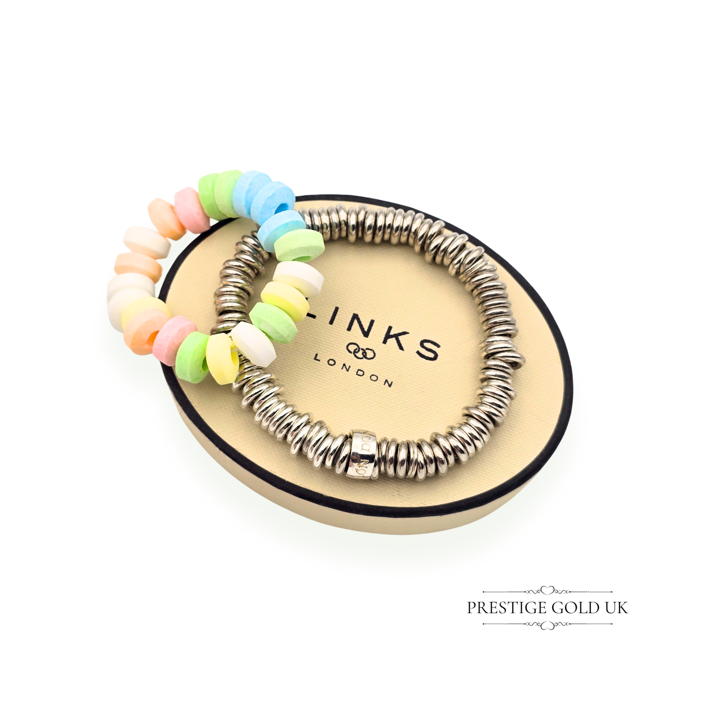 6" Refurbished Links of London Authentic Sweetie Bracelet, 6" (15.5cm) Long