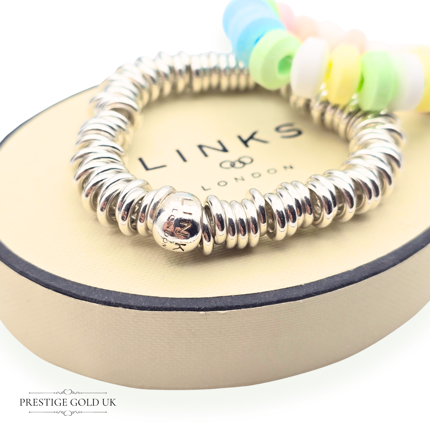 5 1/4" Refurbished Links of London Sweetie Bracelet (13.5cm)
