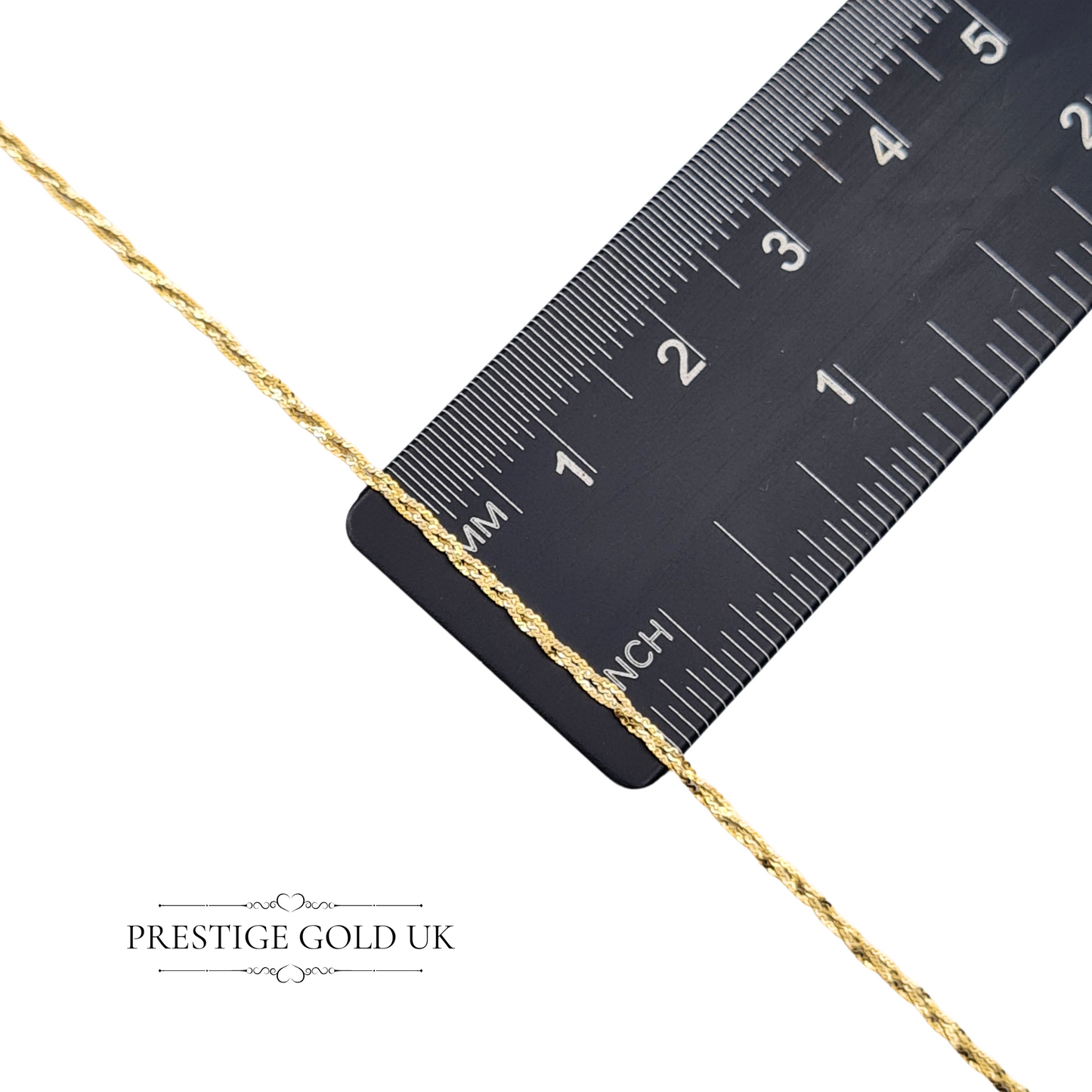 Delicate Vintage 9ct Gold Plaited Braided S-Link Bracelet