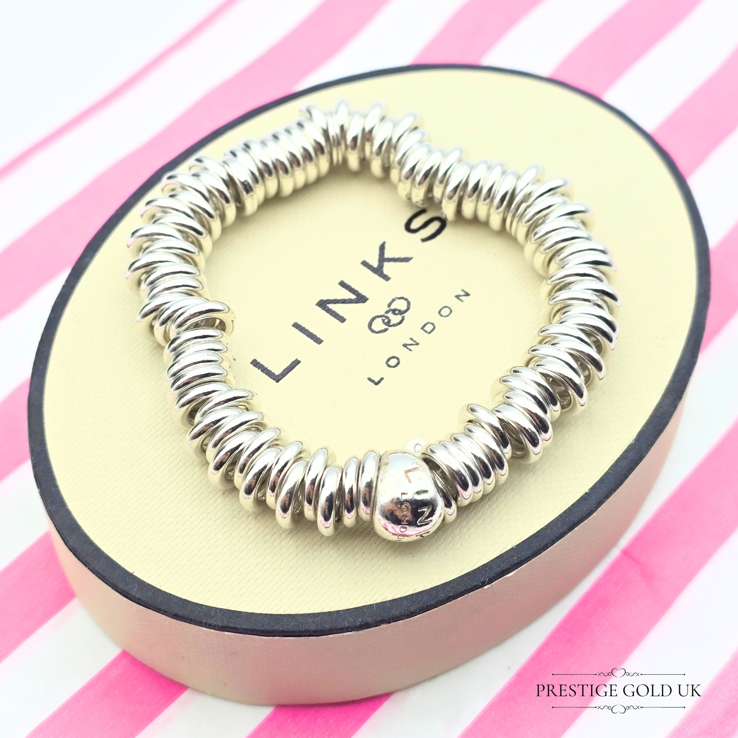 5 1/4" Refurbished Links of London Sweetie Bracelet (13.5cm)