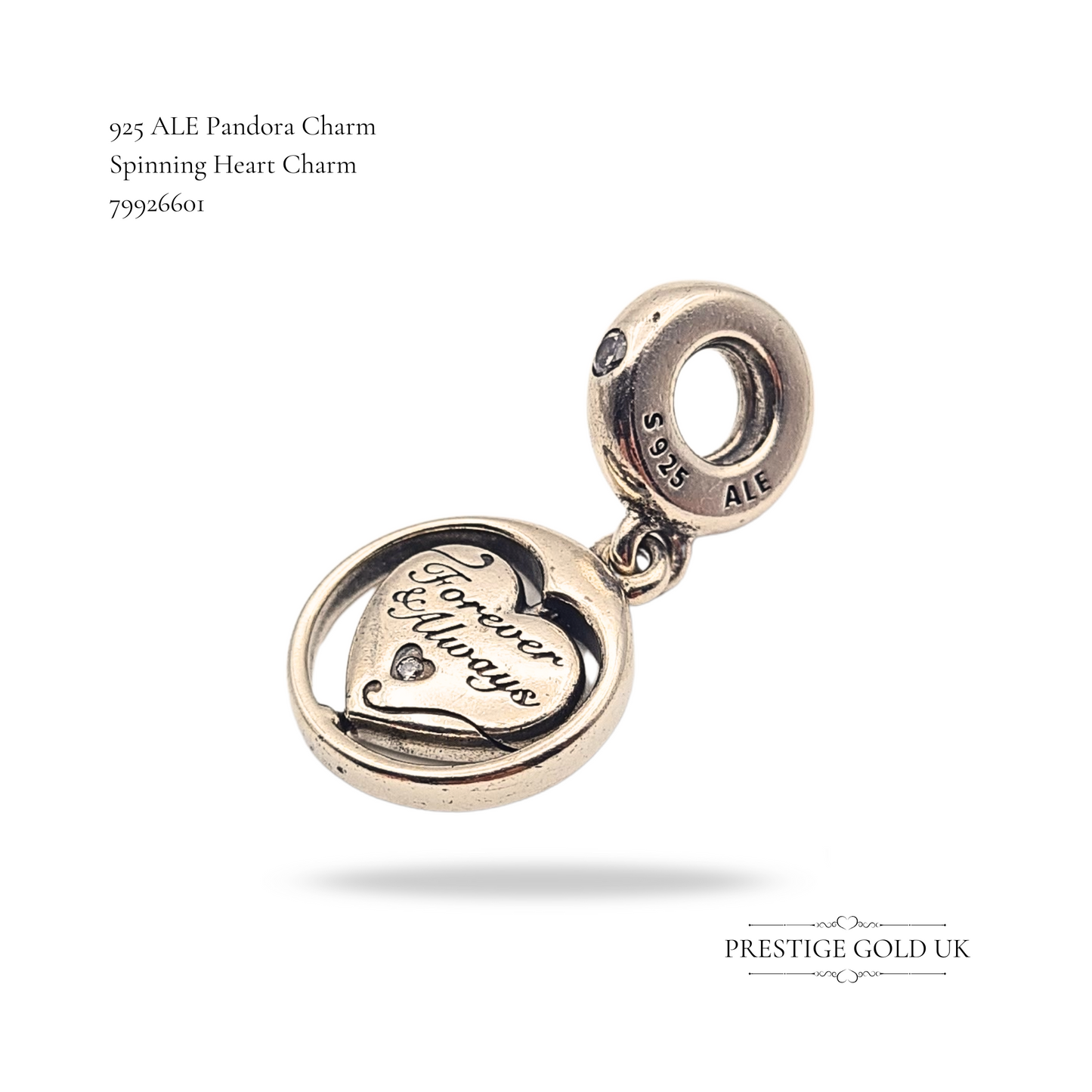 Pandora 925 ALE Soulmates Forever & Always 79926601 Forever & Always