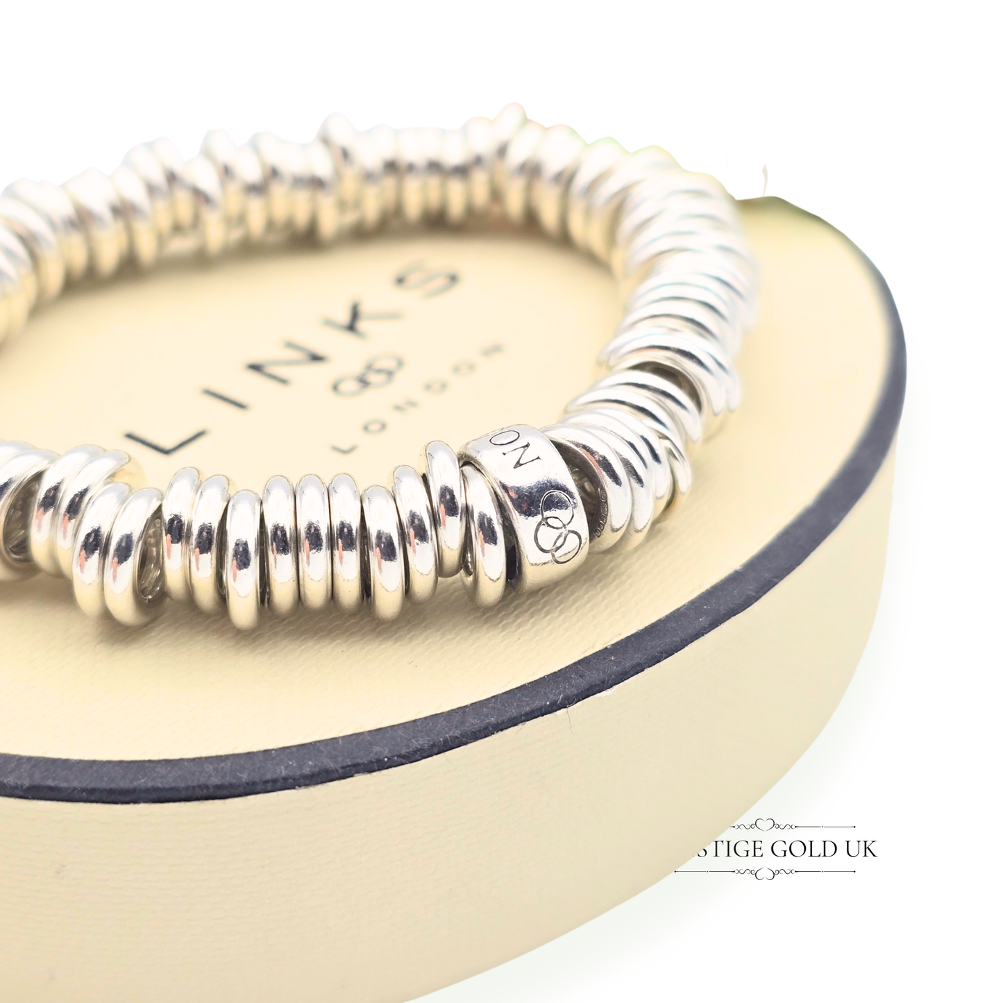 5 1/4" Refurbished Links of London Sweetie Bracelet, (14.5cm)