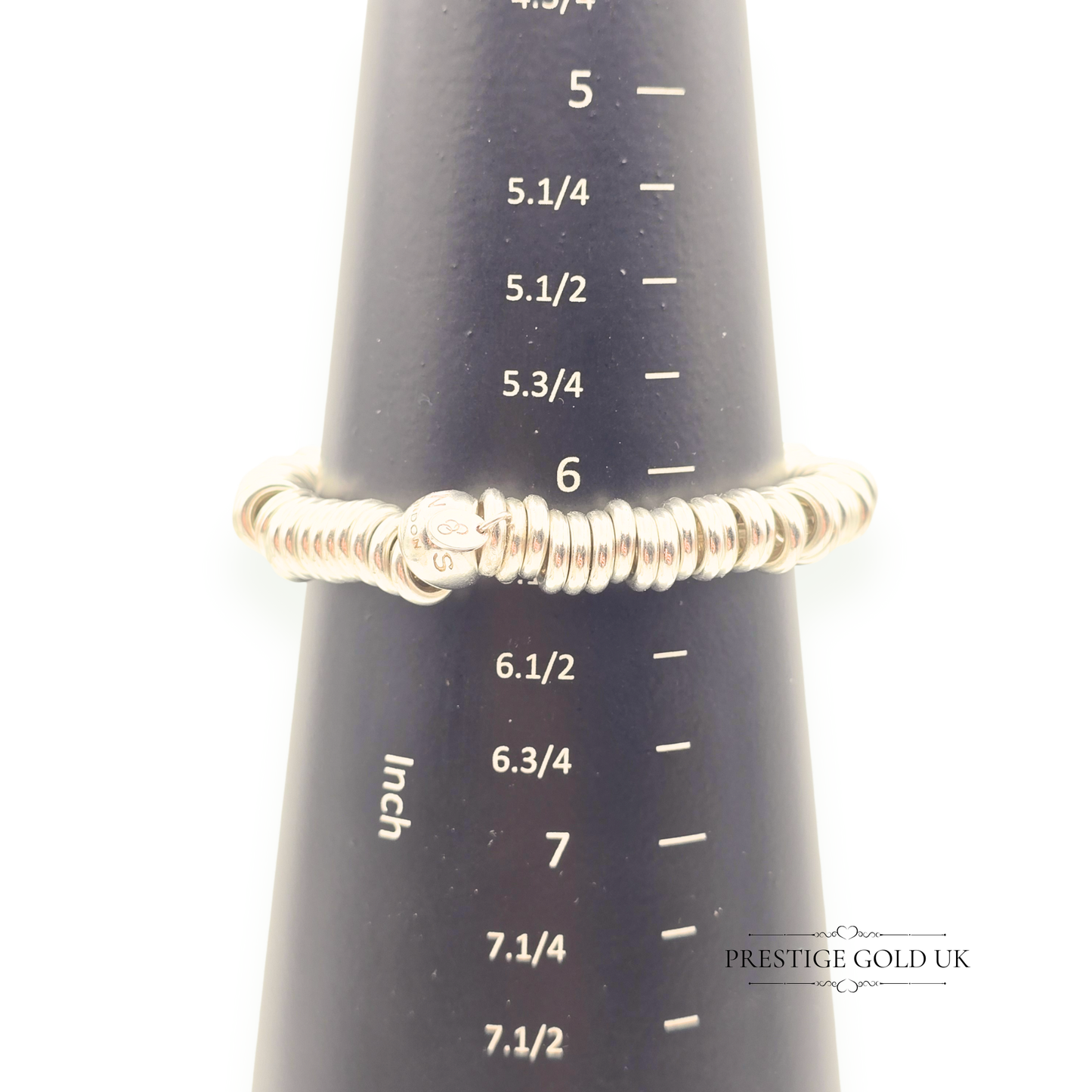 6" Refurbished Links of London Authentic Sweetie Bracelet, 6" (15.5cm) Long