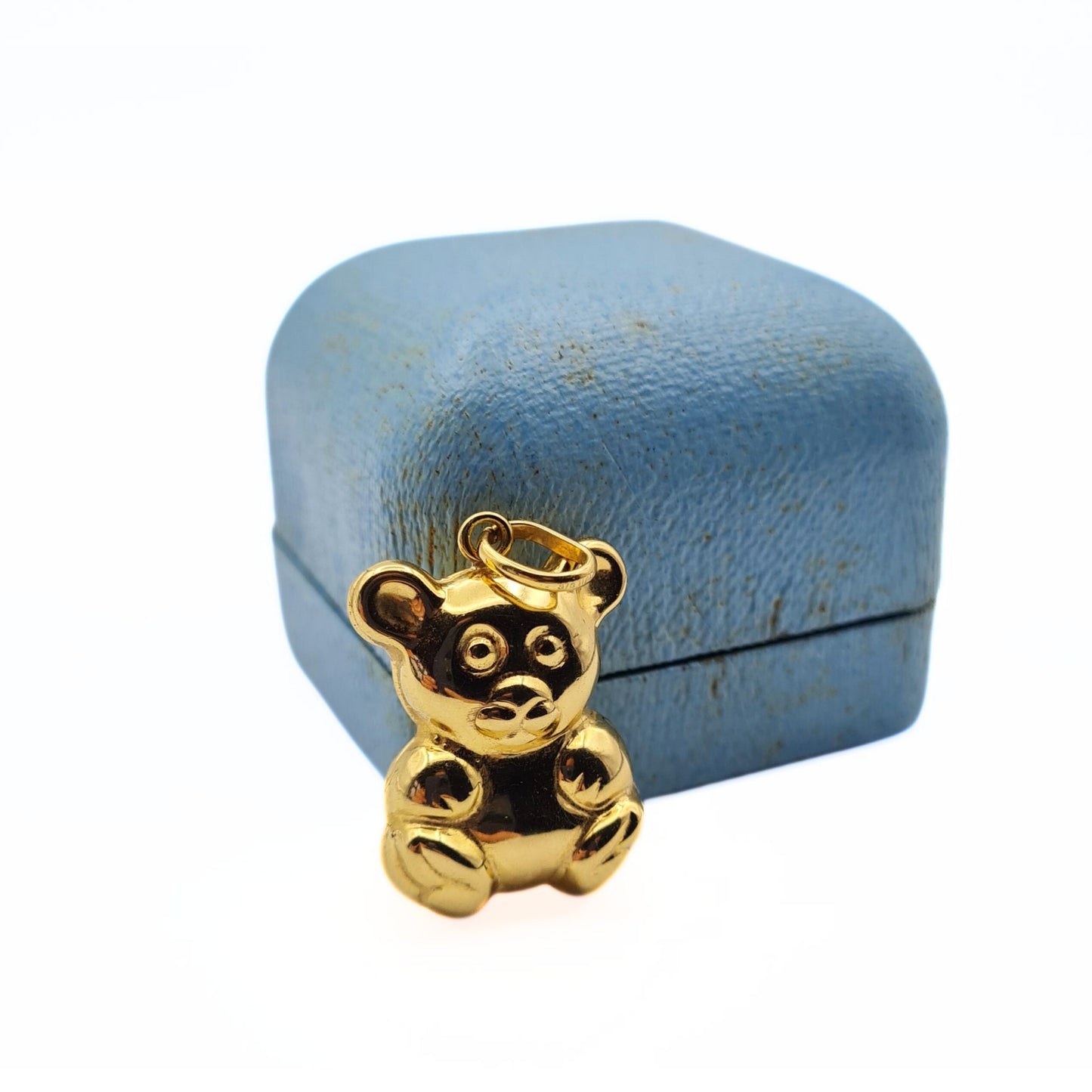 Vintage 9ct Gold Teddy Bear Charm / Pendant