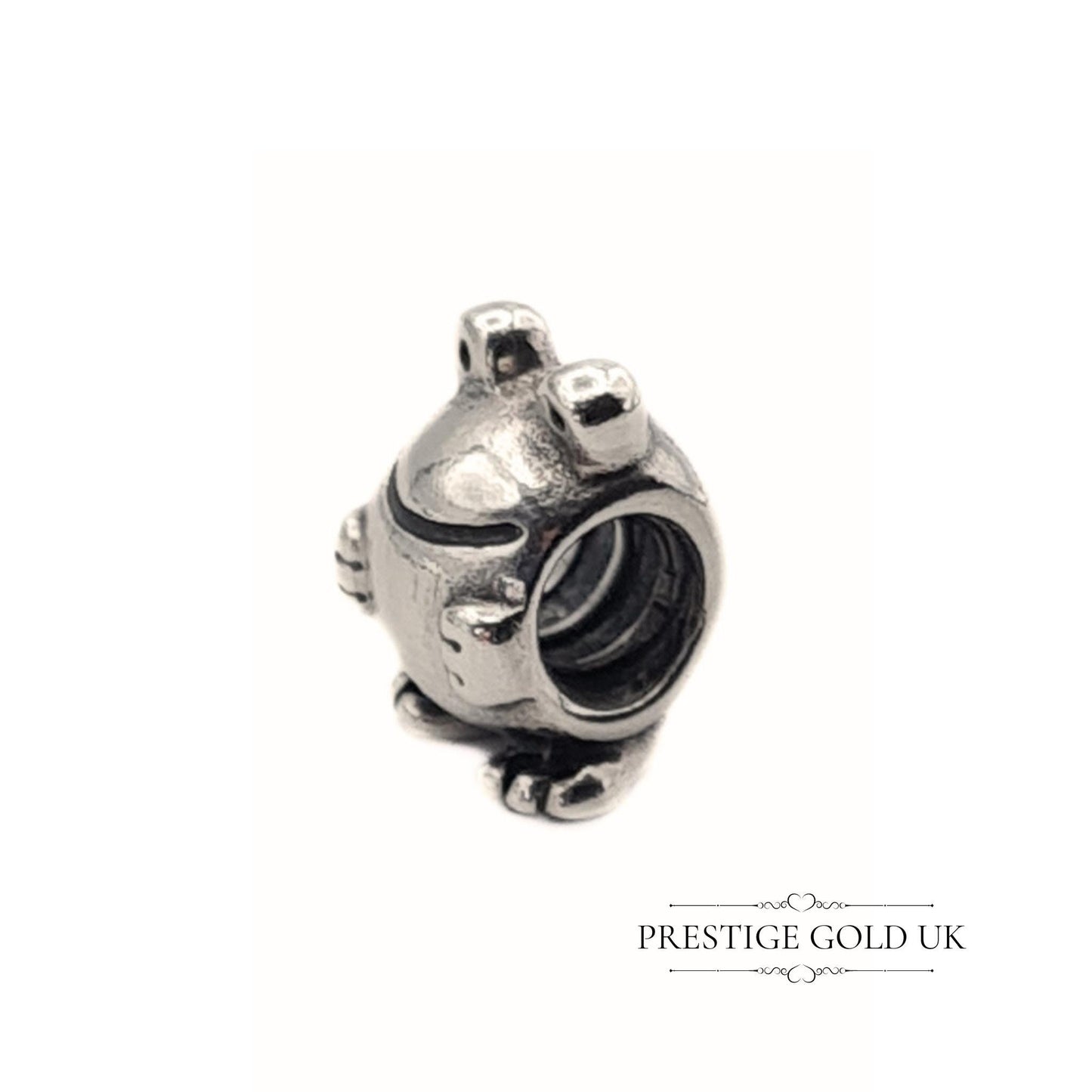 Authentic Retired Pandora Lucky Happy Frog Charm - 790247