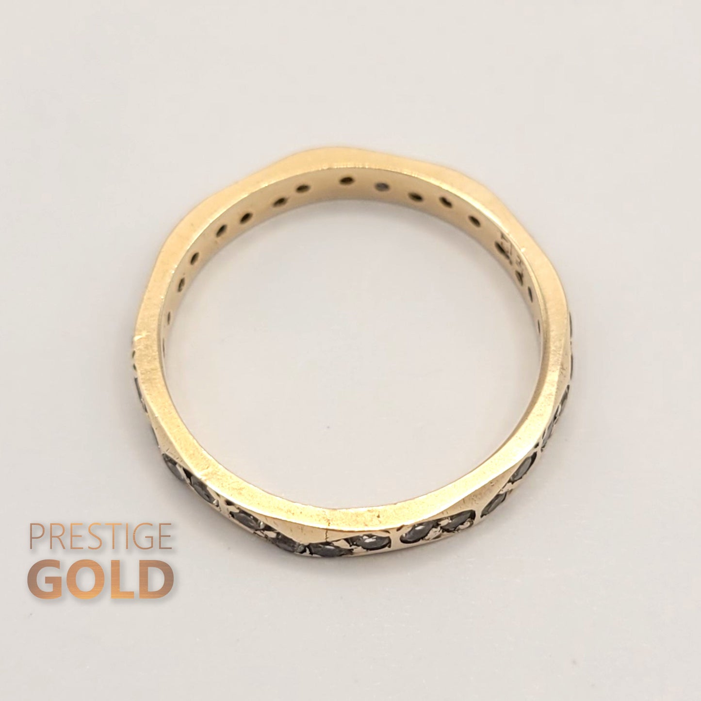 Vintage 1940s 9ct Gold Wedding Ring - Size UK J, US 4 3/4, Euro 49