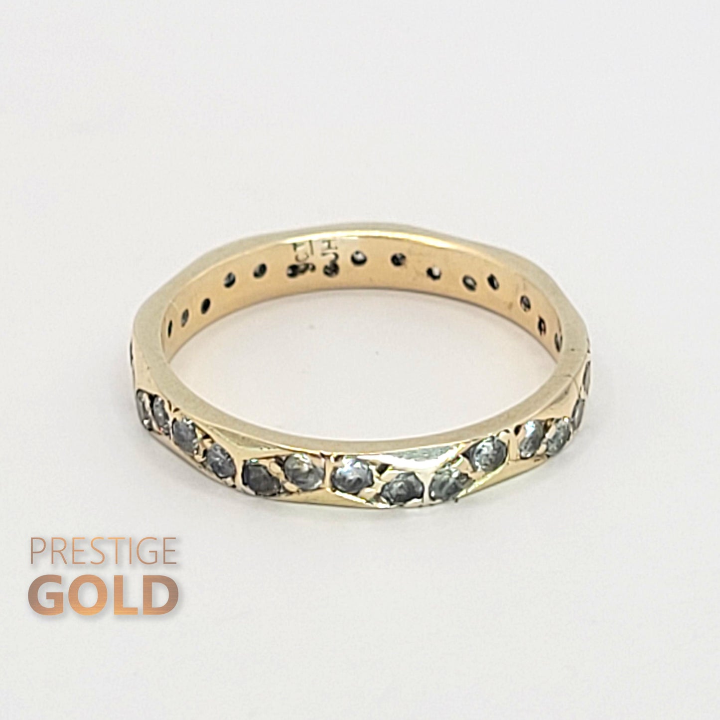 Vintage 1940s 9ct Gold Wedding Ring - Size UK J, US 4 3/4, Euro 49