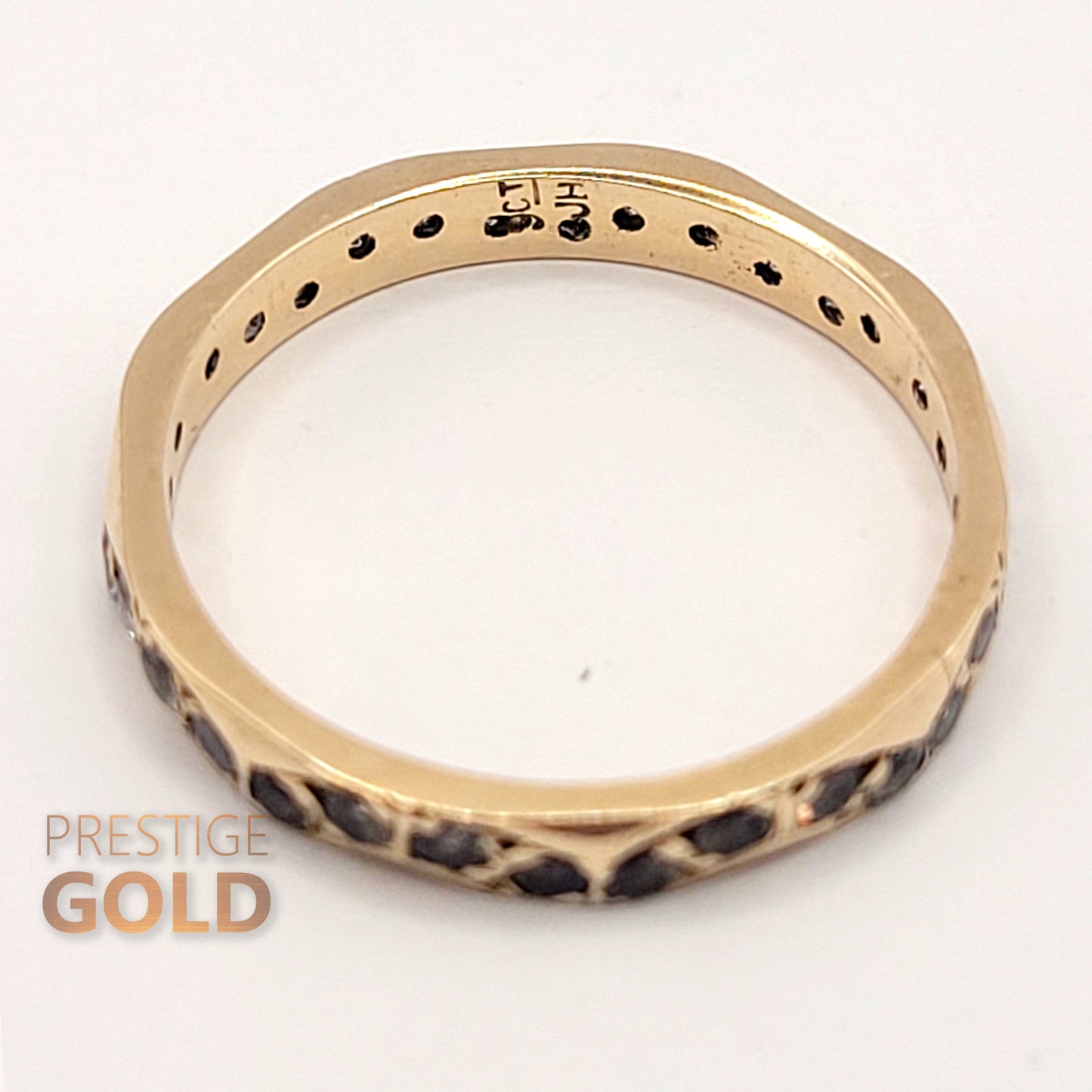Vintage 1940s 9ct Gold Wedding Ring - Size UK J, US 4 3/4, Euro 49
