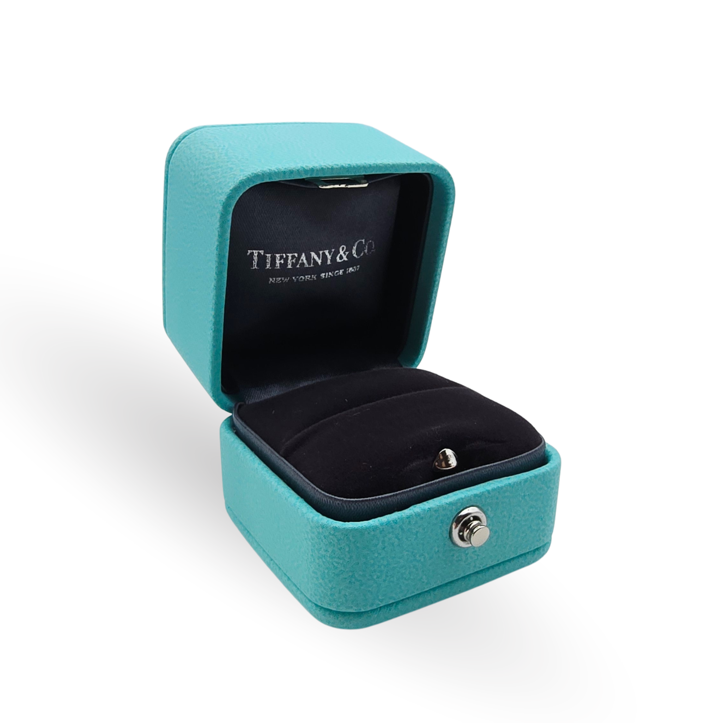 Tiffany & Co Engagement Ring Proposal Box, 50mm Blue, Original Packaging