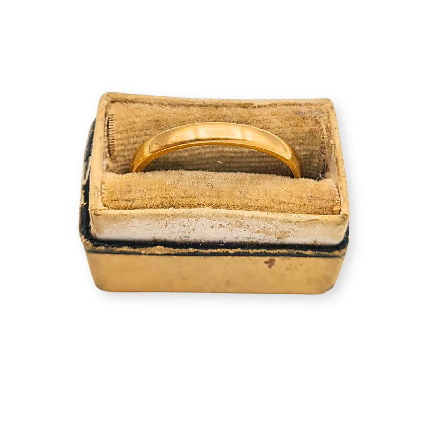 22ct Gold Wedding Band Ring 3g Birmingham 1975 Hallmarked UK O US 7.25