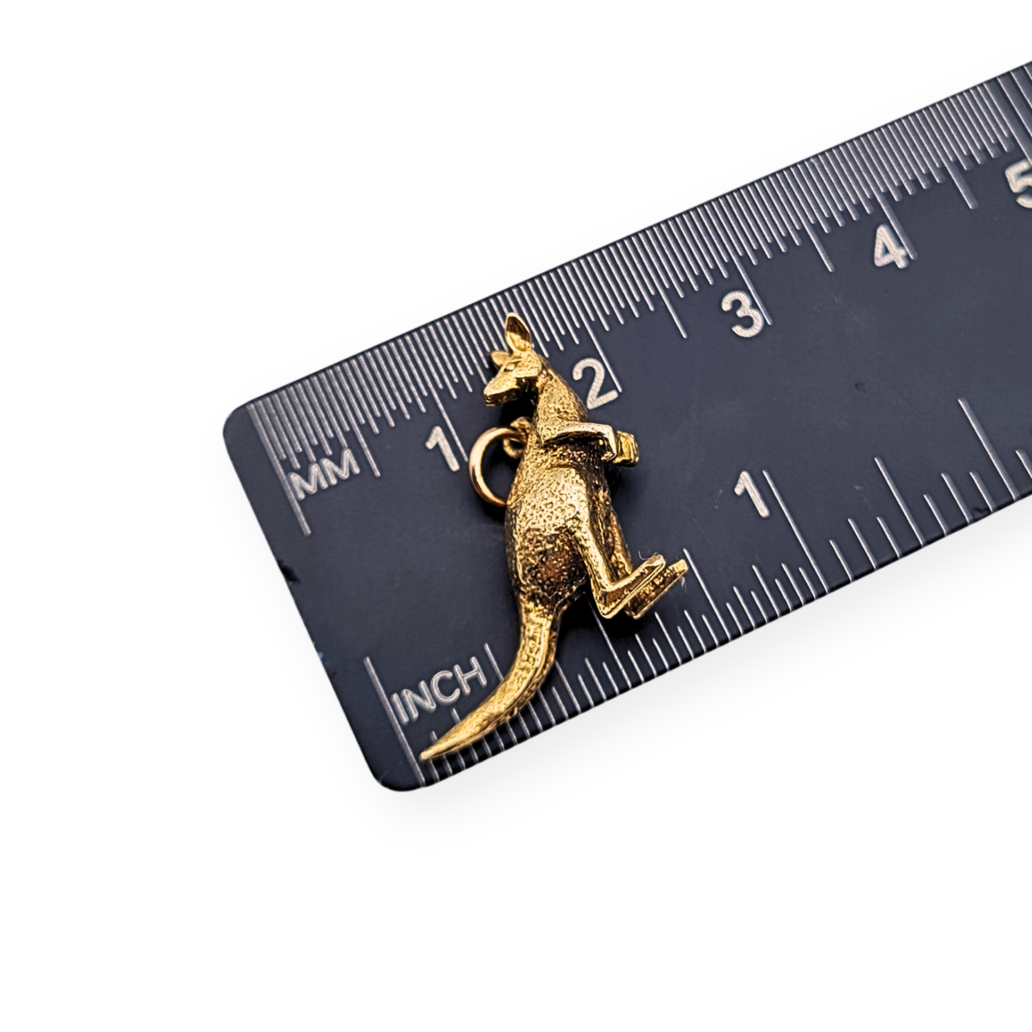 9ct Solid Gold Kangaroo Charm for Necklace