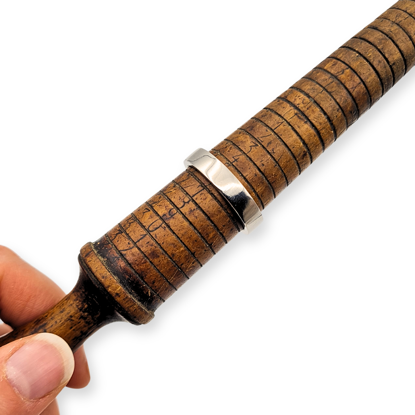 Large Size 950 Palladium Wedding Band, Size W US 11, Birmingham