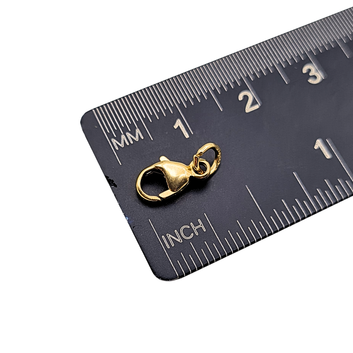 9ct Gold Lobster Clasp 375, 9mm, Necklace Bracelet Fastener