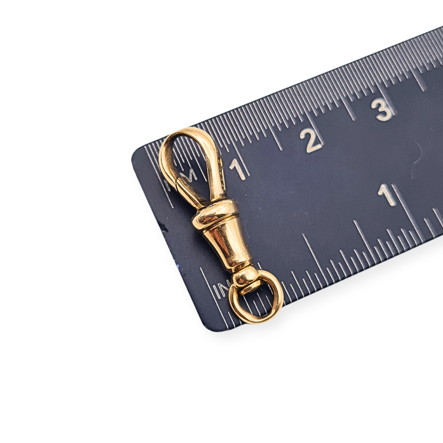 Antique 9ct Gold Albert Chain Dog Clip 375 Stamped Yellow Gold