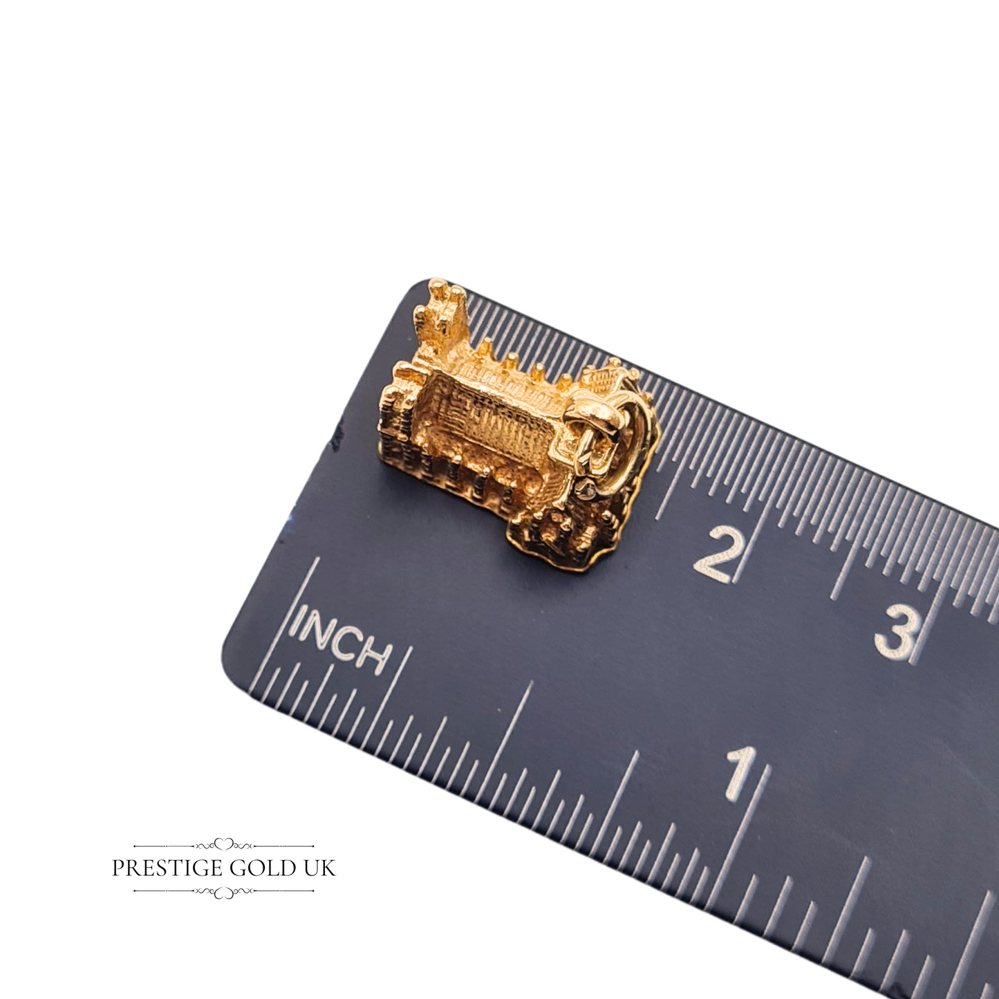 9ct Gold Westminster Abbey Charm Vintage UK London Landmark