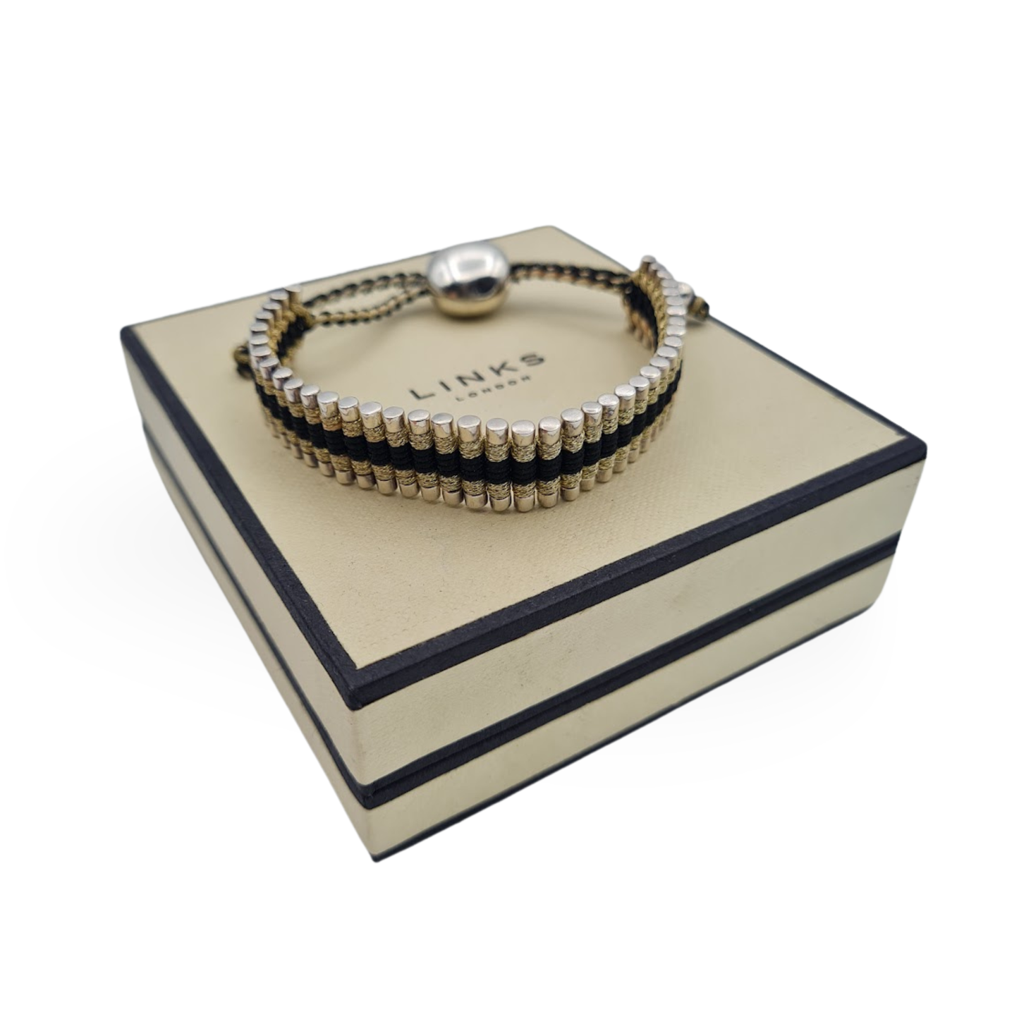 Silver Links of London Friendship Bracelet Adjustable Hallmarked