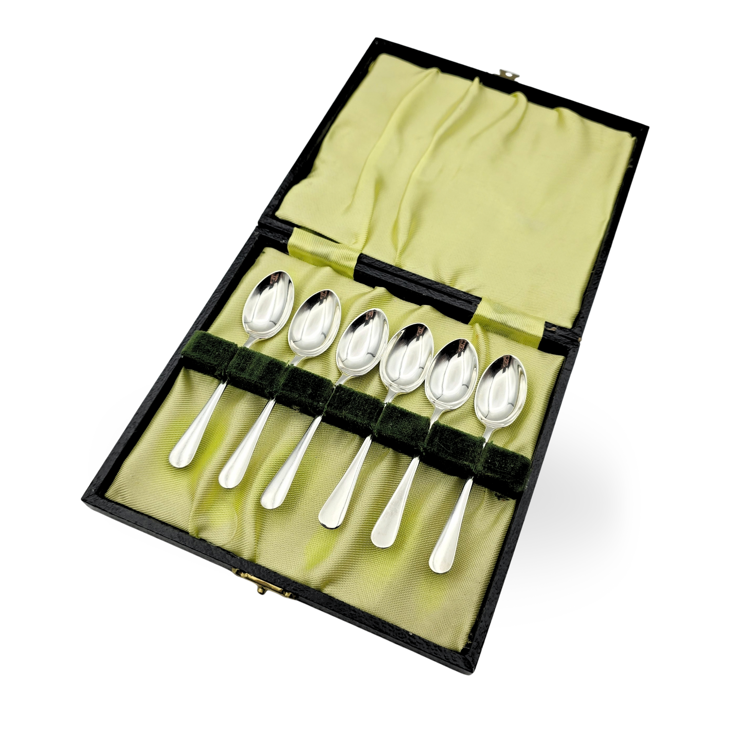 Sterling Silver Tea Spoons x6, Birmingham 1946, including Box