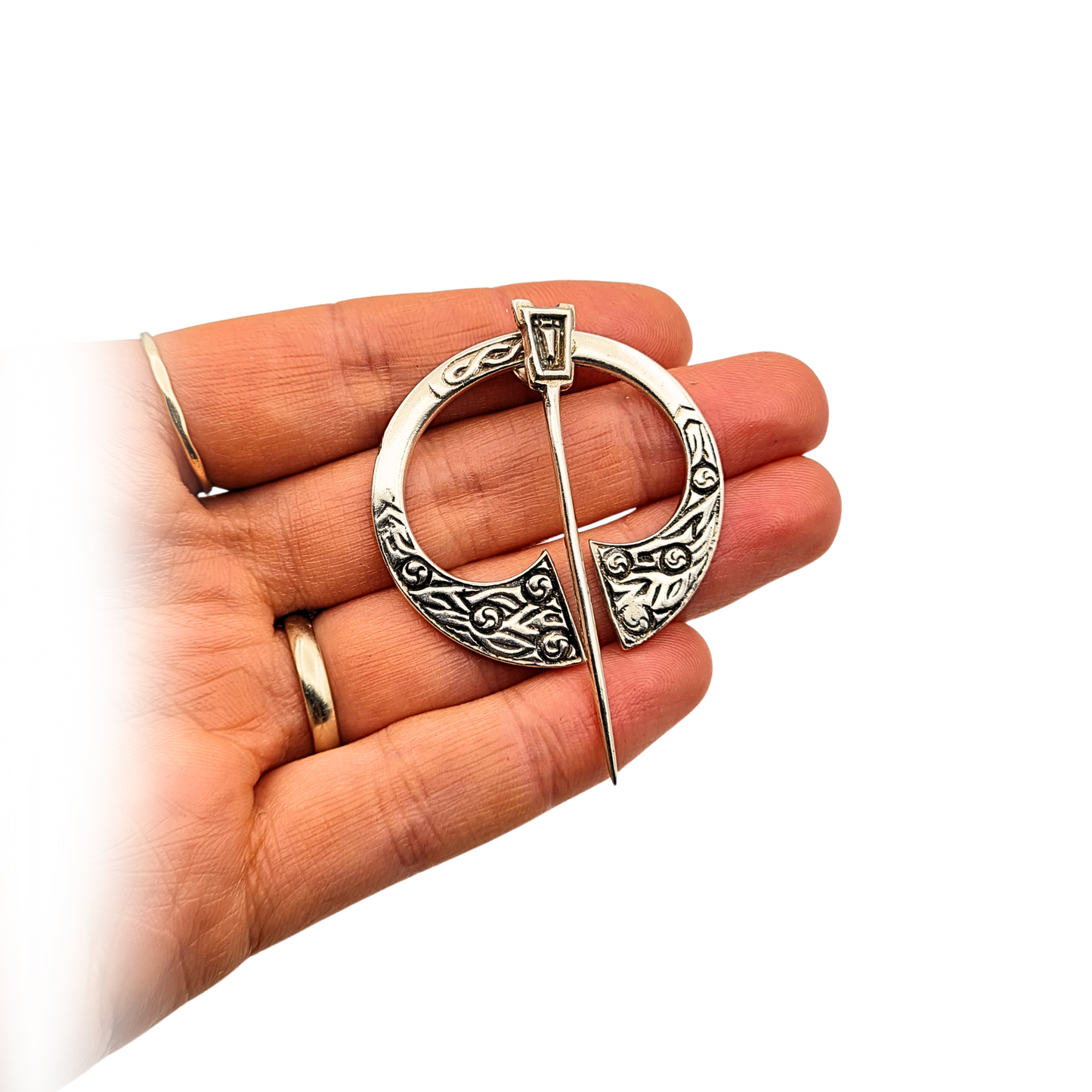 Silver Celtic Kilt Pin, Birmingham 1935, Hallmarked