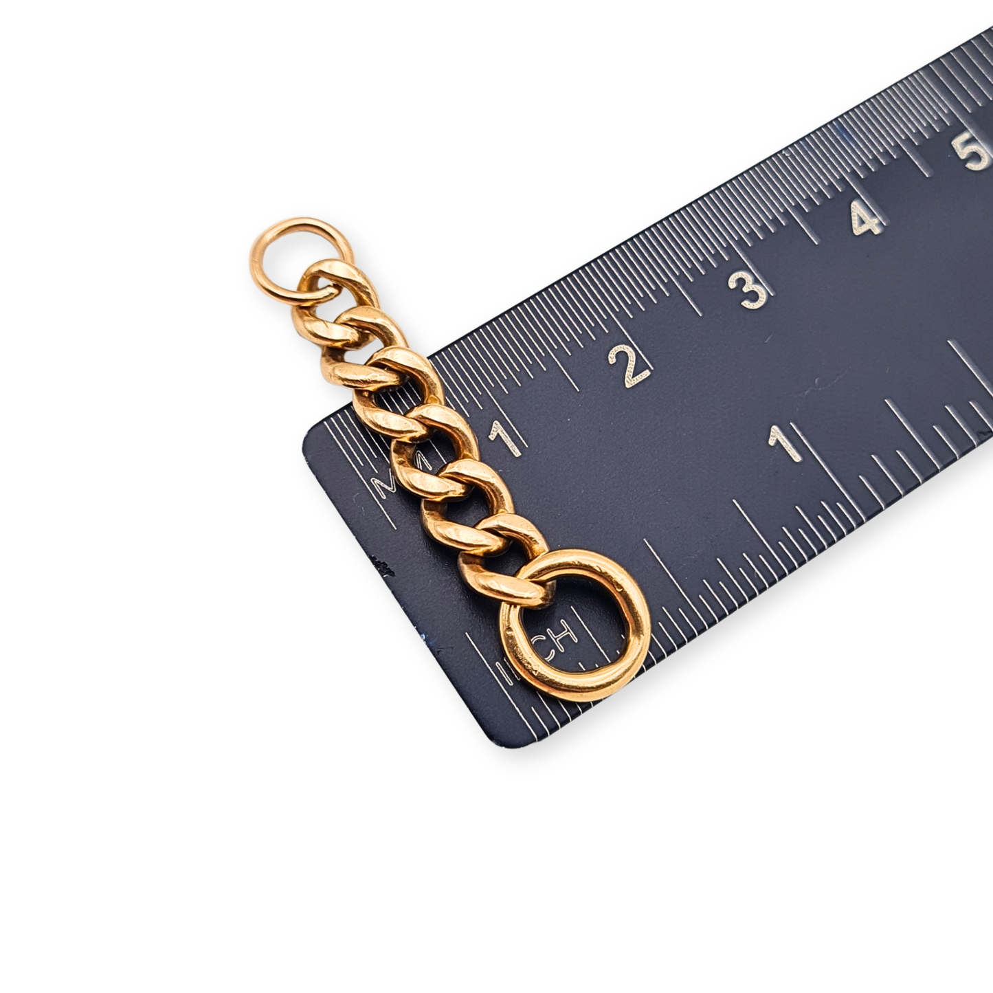 Solid 9ct Rose Gold Chain Extender Dropper 40mm