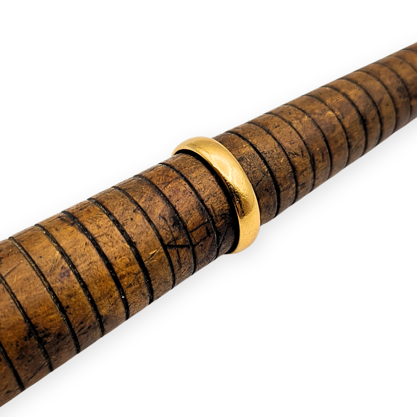 22ct Gold Wedding Band Birmingham 1950, UK M 1/2 US 6 1/2