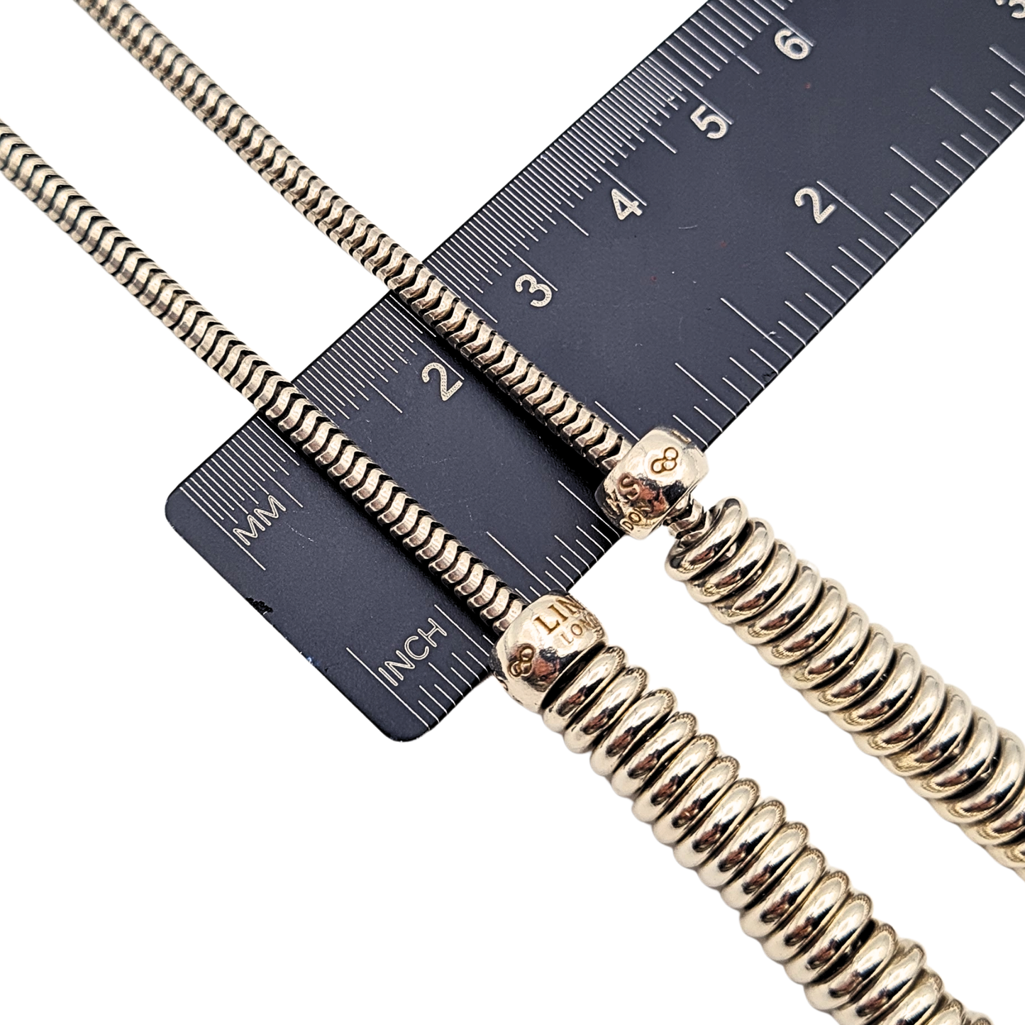 17.5" Links of London Sweetie Necklace Sterling Silver 45cm