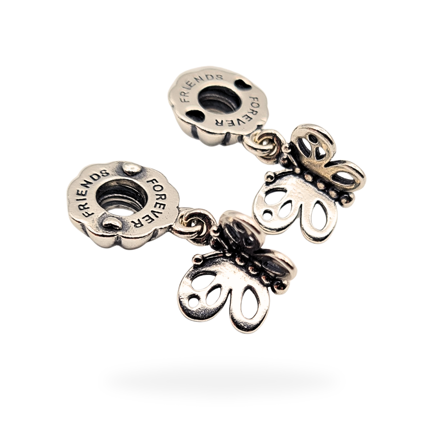 Pandora Best Friends Forever Butterfly Charms 790531 S925 ALE