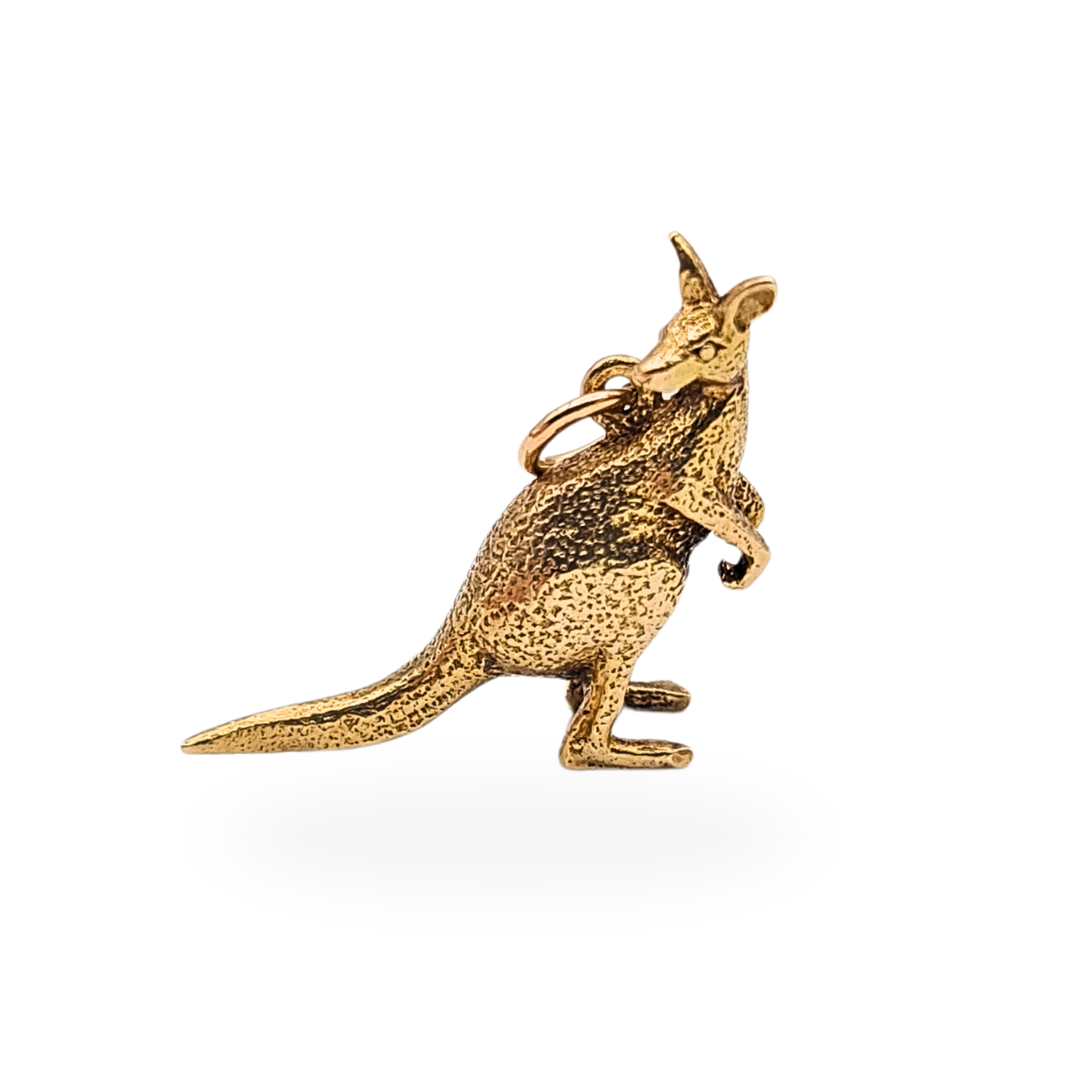 9ct Solid Gold Kangaroo Charm for Necklace