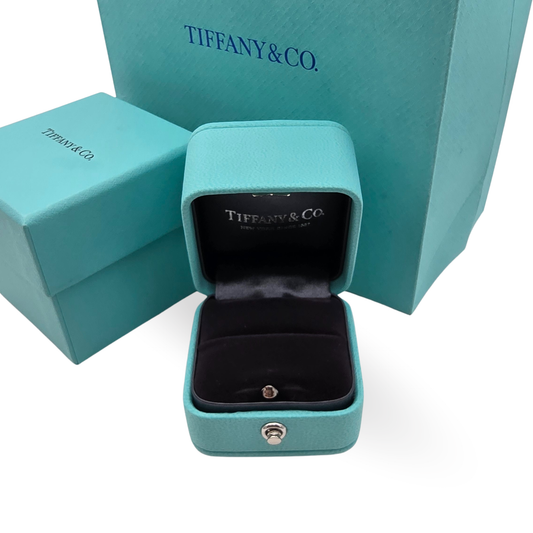 Tiffany & Co Engagement Ring Proposal Box, 50mm Blue, Original Packaging