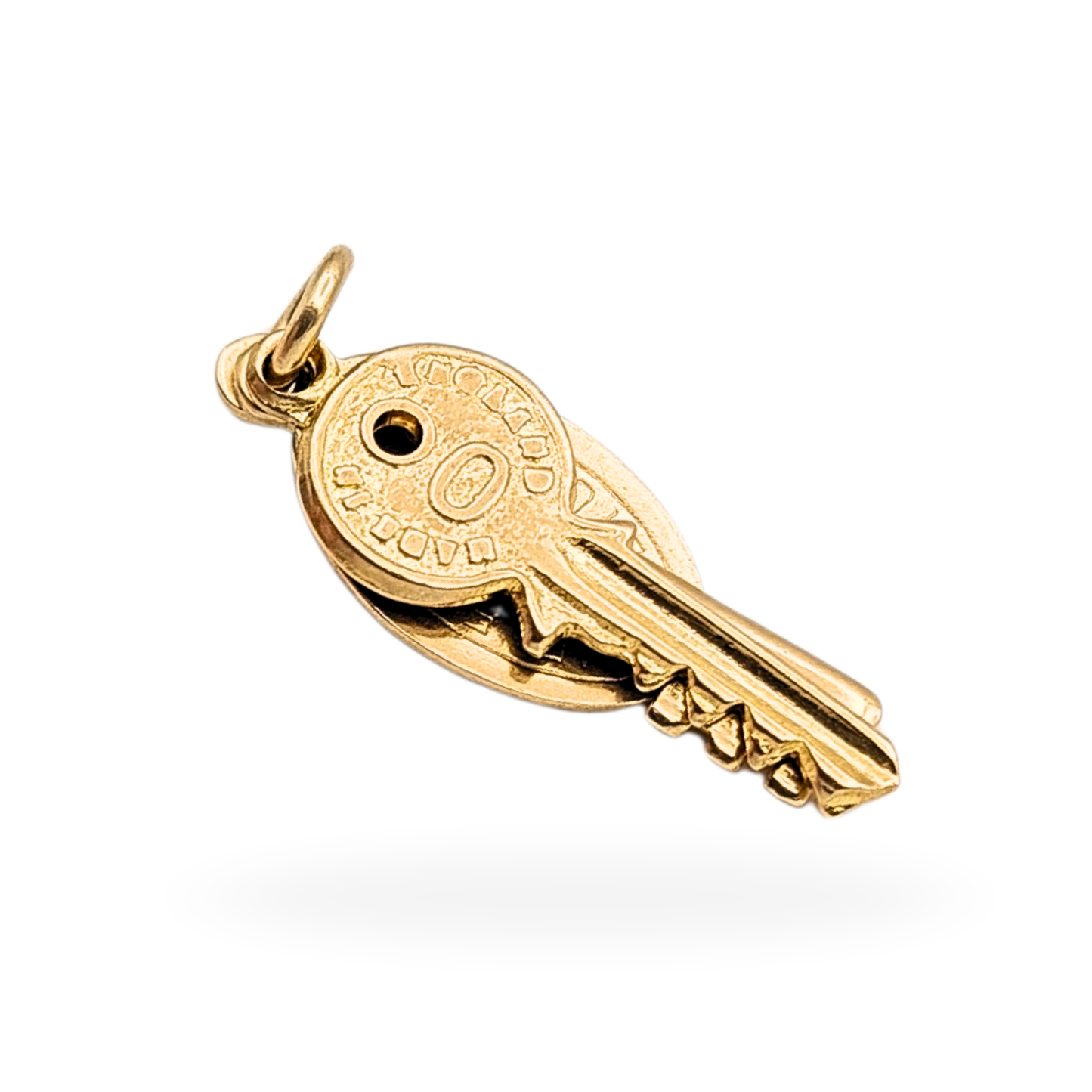 9ct Gold Keys Charm, Birmingham 1960, New Home Gift