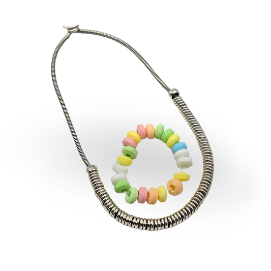 17.5" Links of London Sweetie Necklace Sterling Silver 45cm