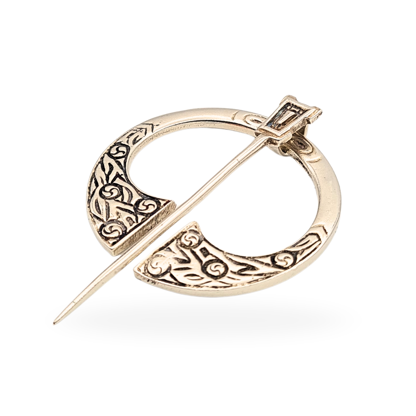 Silver Celtic Kilt Pin, Robert Allinson, Glasgow 1958, Scottish Silver