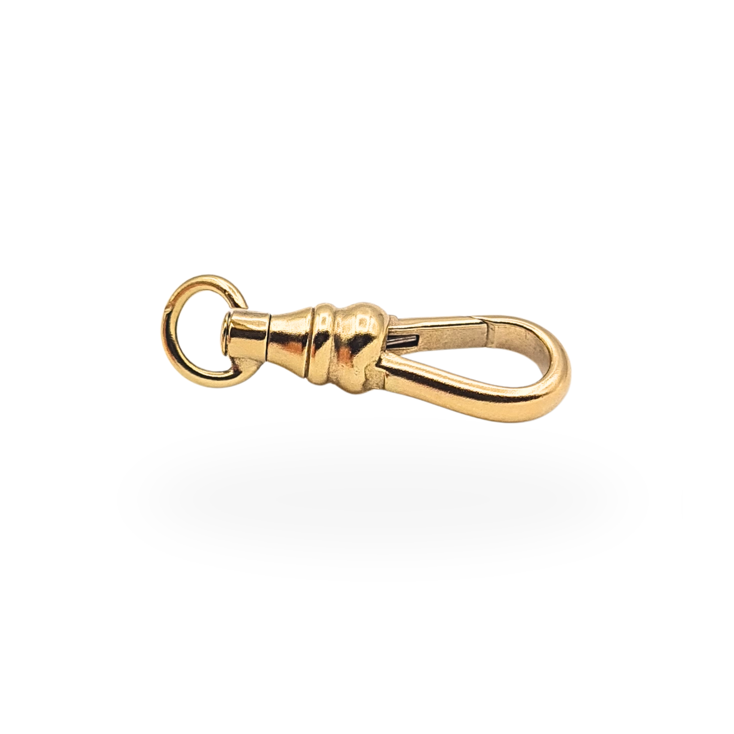 9ct Gold Vintage Albert Chain Dog Clip Clasp 22mm Yellow Gold Swivel Clip