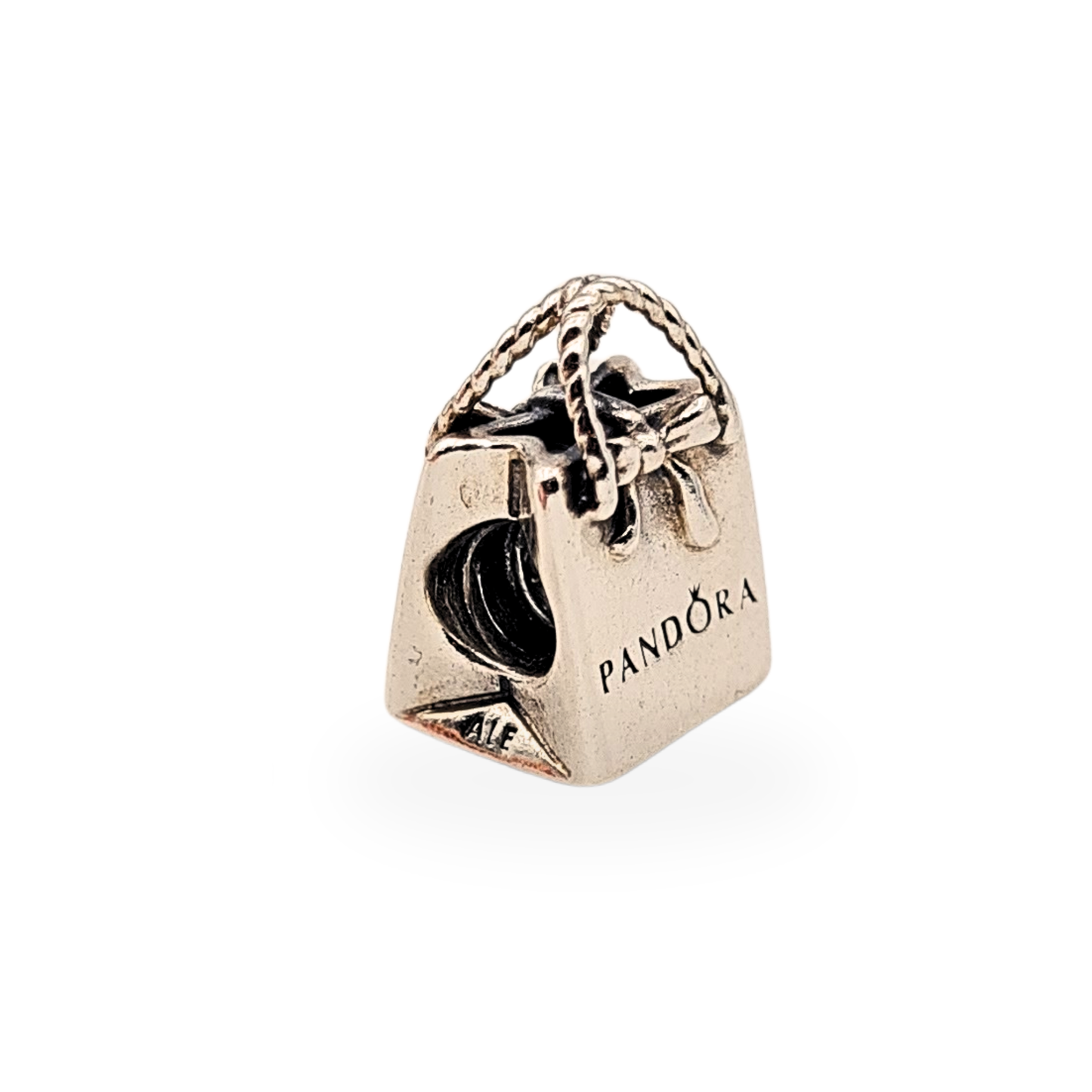 Pandora Silver Shopping Bag Charm 791184 S925 ALE