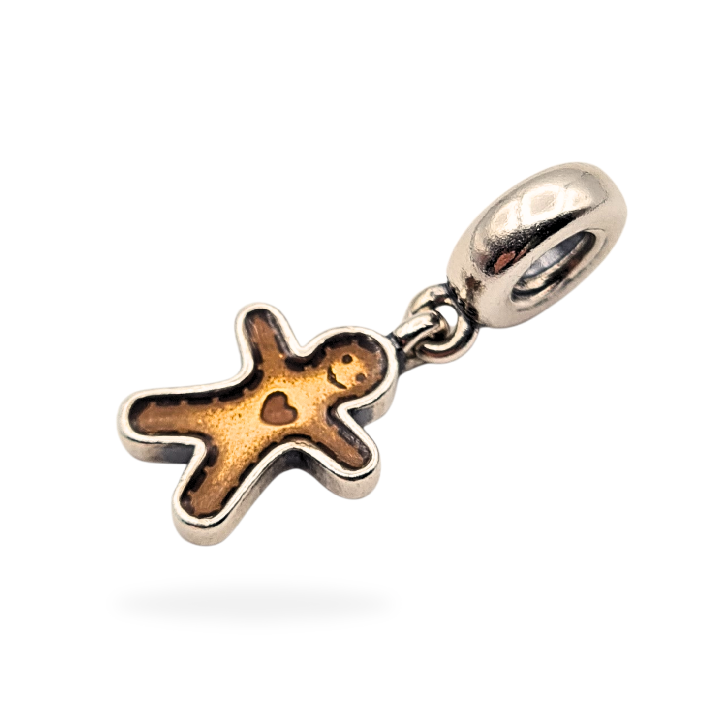 Pandora Silver Gingerbread Man Charm S925 ALE