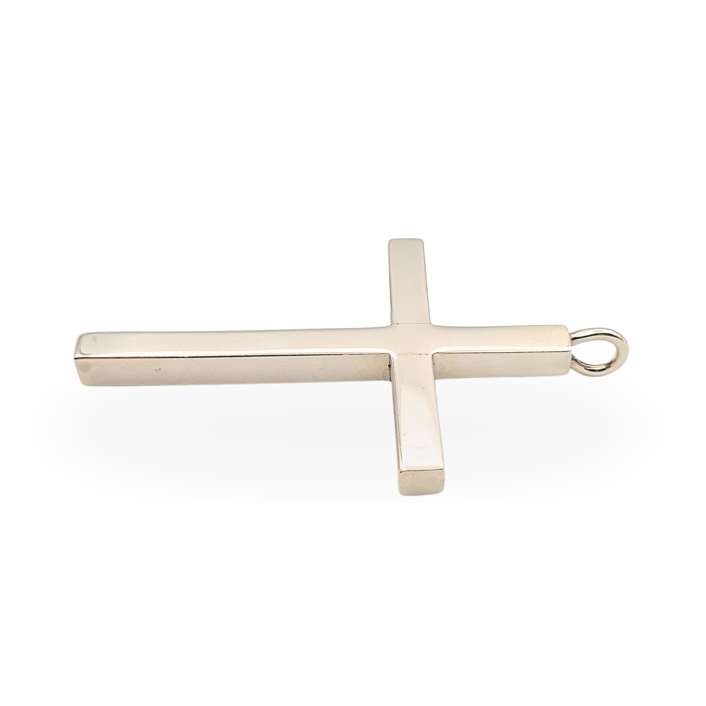 Huge Sterling Silver Large Cross Pendant Sheffield 1992 Heavy 45g