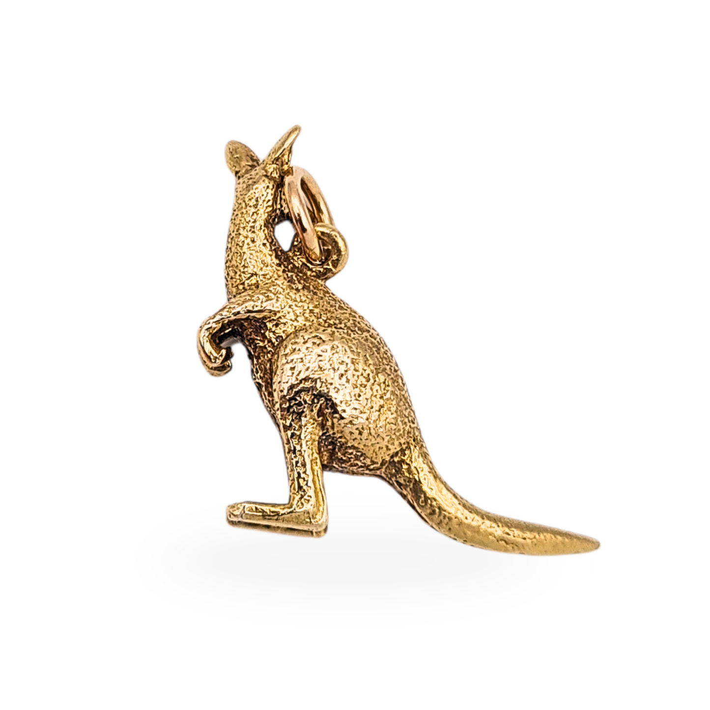 9ct Solid Gold Kangaroo Charm for Necklace