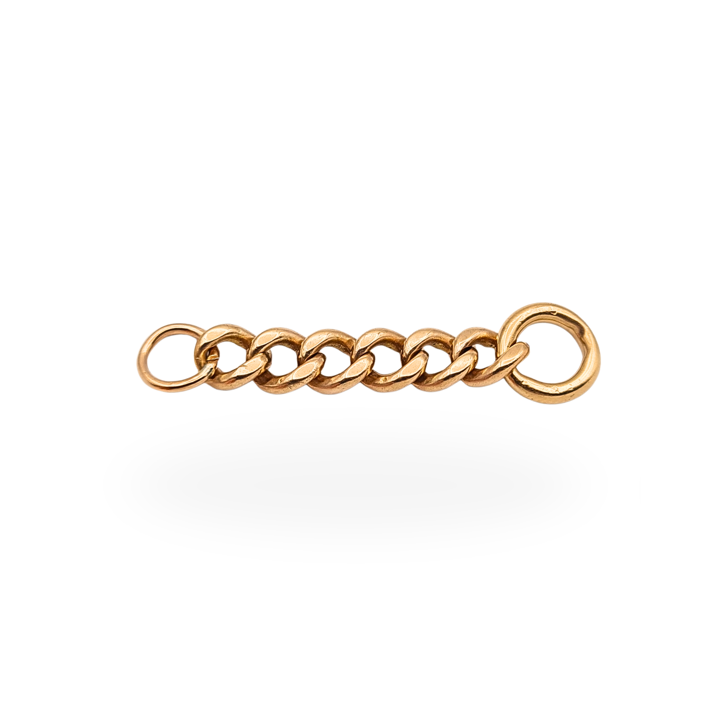 Solid 9ct Rose Gold Chain Extender Dropper 40mm