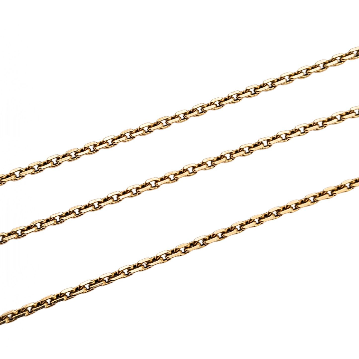 21" Long 9ct Gold Belcher Chain 21" 54cm, Fully Hallmarked