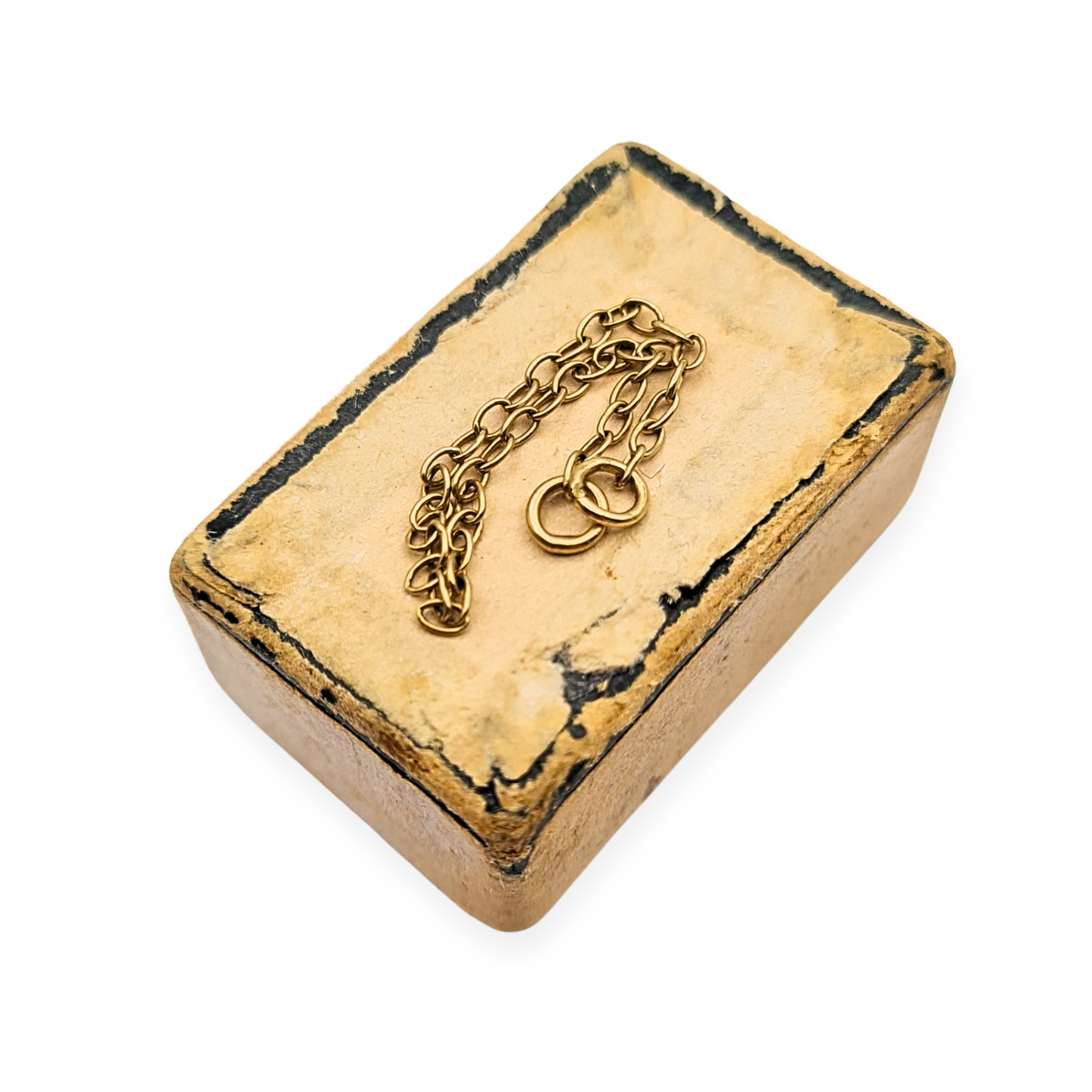 9ct Gold Safety Chain, 2 3/4" (67mm) Solid Yellow Gold