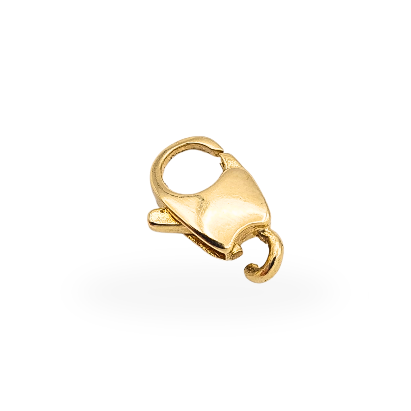 14ct Gold Ornate Lobster Clasp 13mm Pattern Engraved Jewellery Clasp