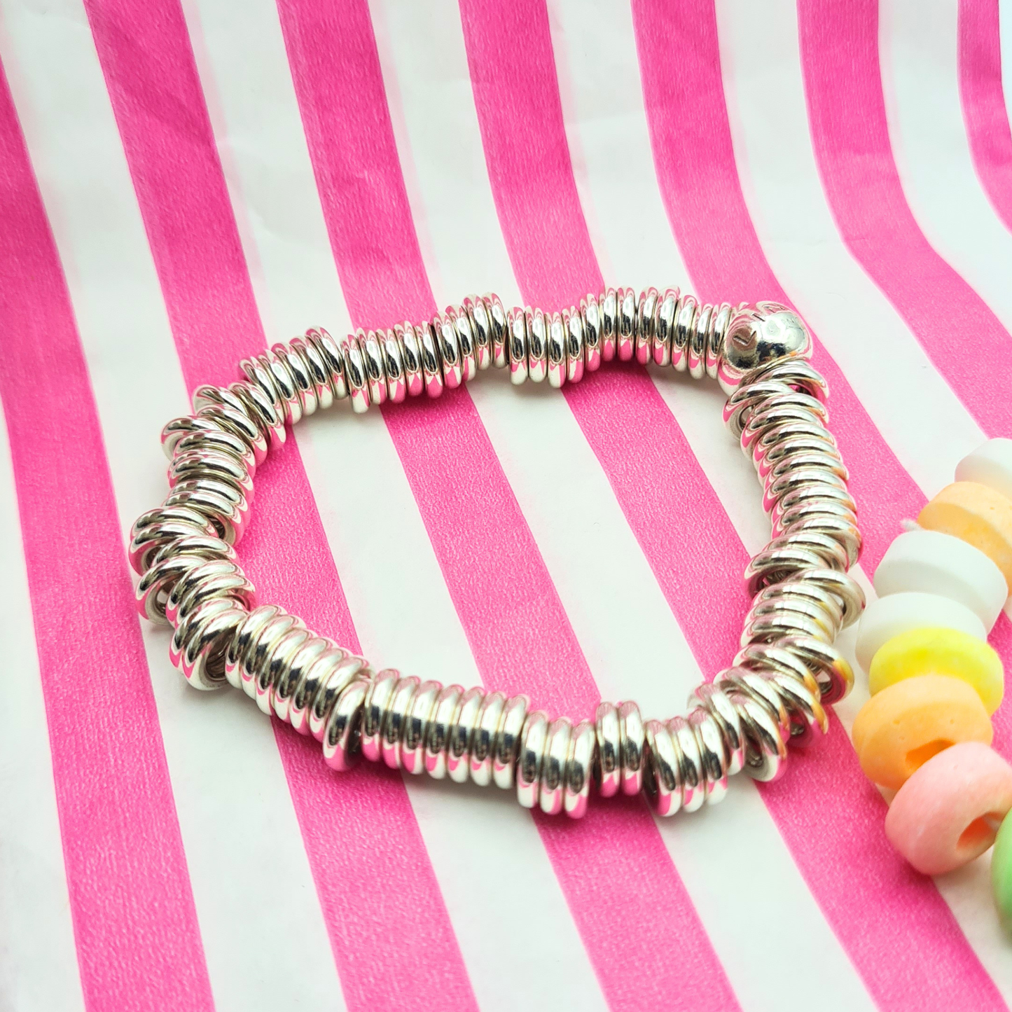 6" Silver Links of London Sweetie Bracelet Size Small