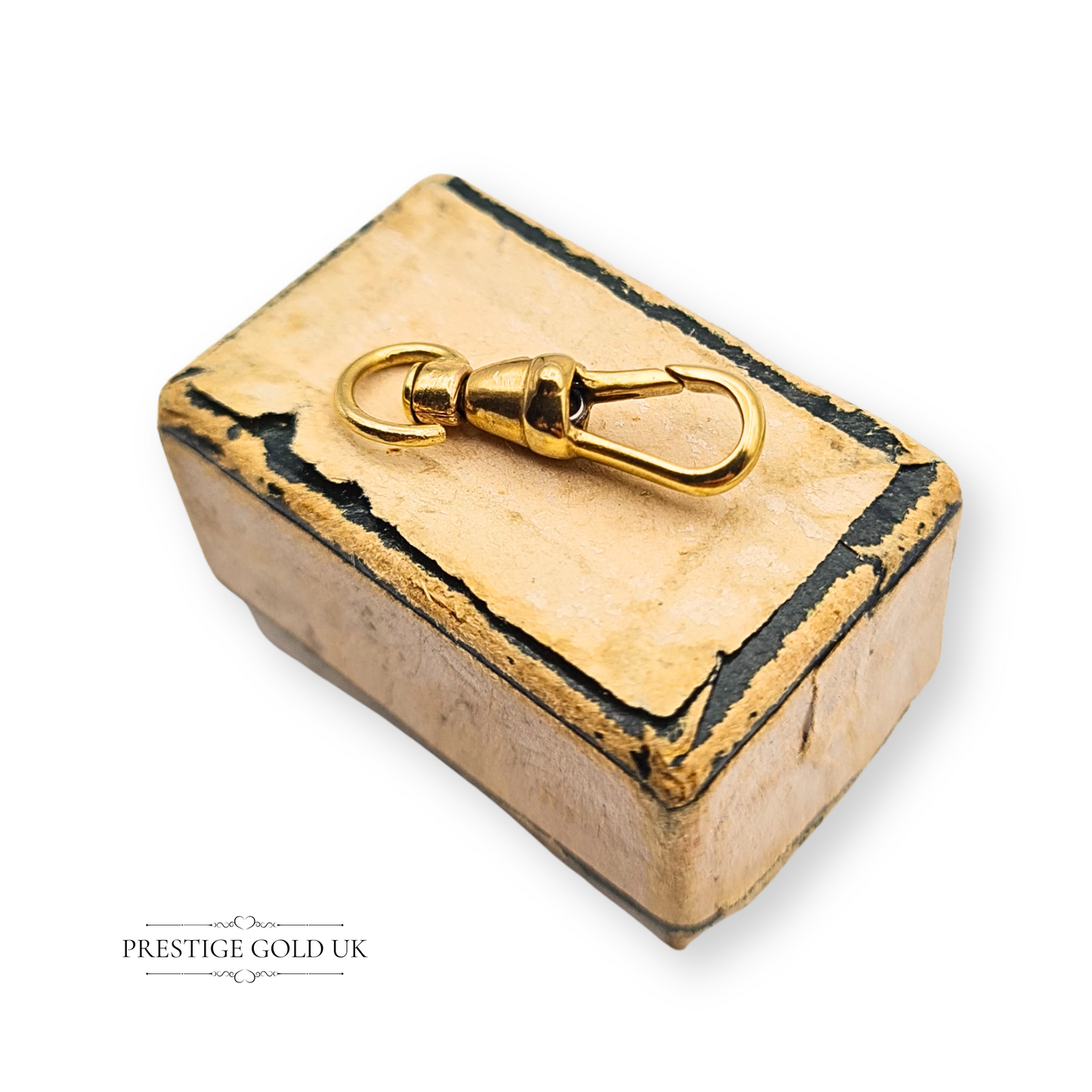 Small 9ct Gold Swivel Dog Clip Clasp, Tiny Secure Fastener Jewellery Clasp