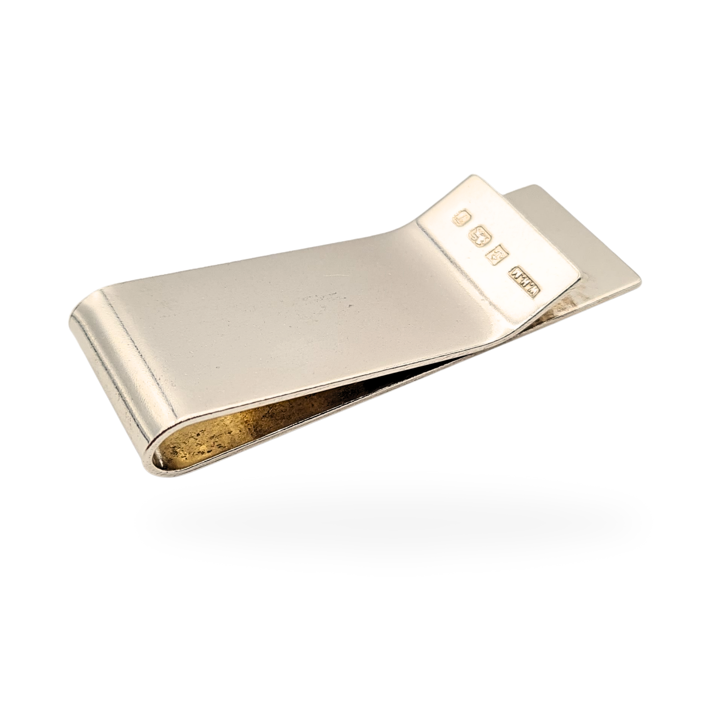925 Silver Money Clip, Birmingham 1993, Fully Hallmarked