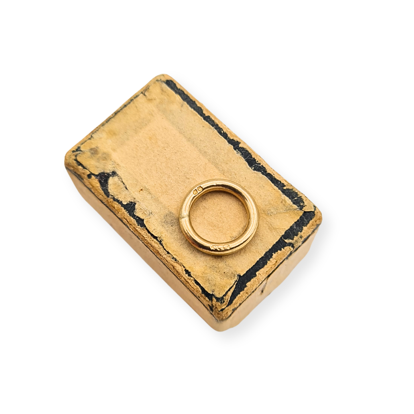 9ct Gold Solid Closed Jump Ring 10mm Hallmarked 0.5g Yellow Gold Connector