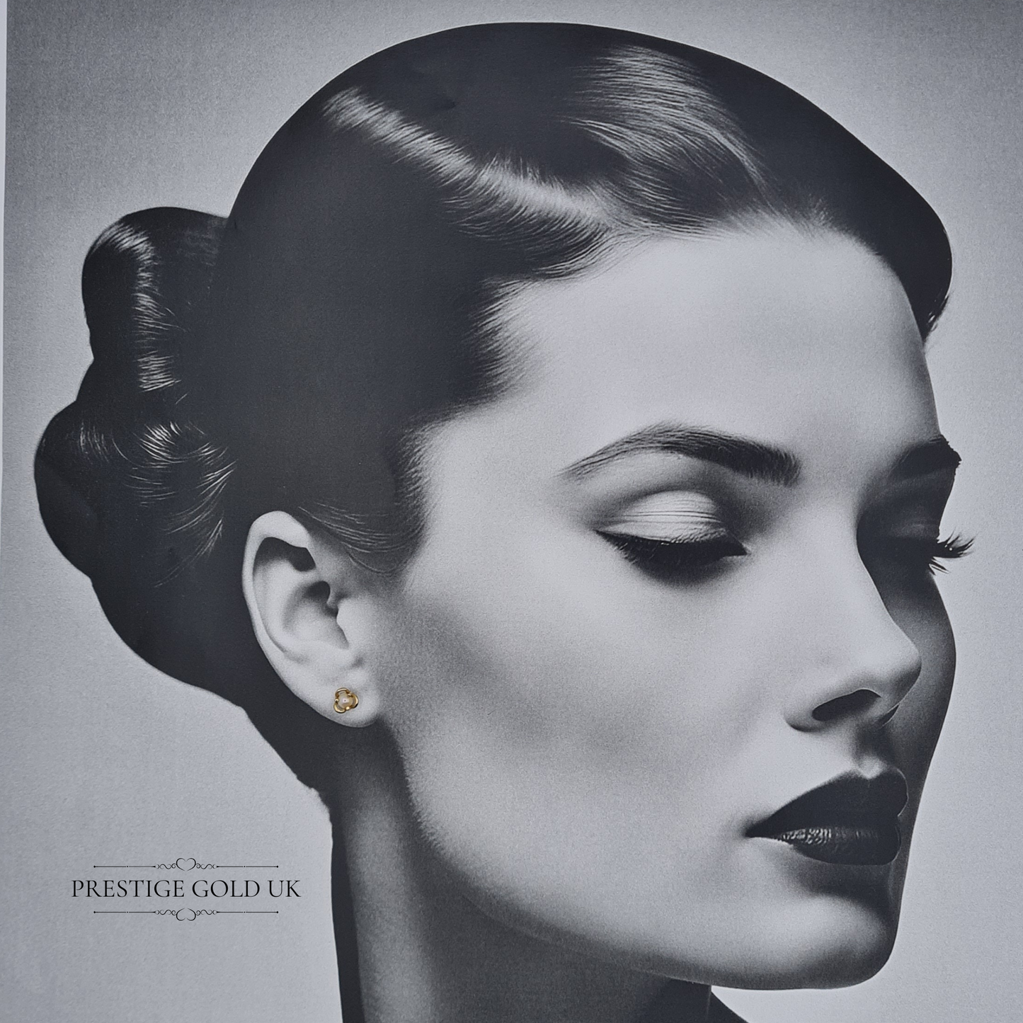 9ct Gold Pearl Stud Earrings, 3mm Cultured Pearls, Vintage Design, Butterfly Backs, Stamped 9ct, Dainty Earrings, Classic Gift for Her