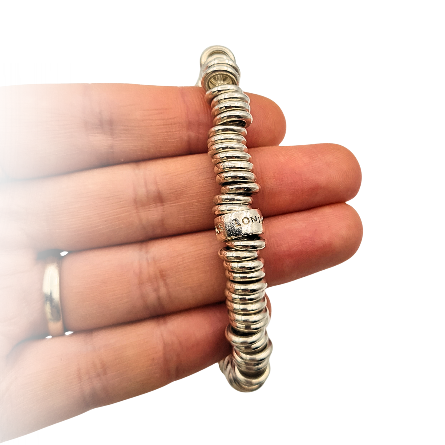 6 1/4”  Sterling Silver Links of London Sweetie Bracelet Small 16cm