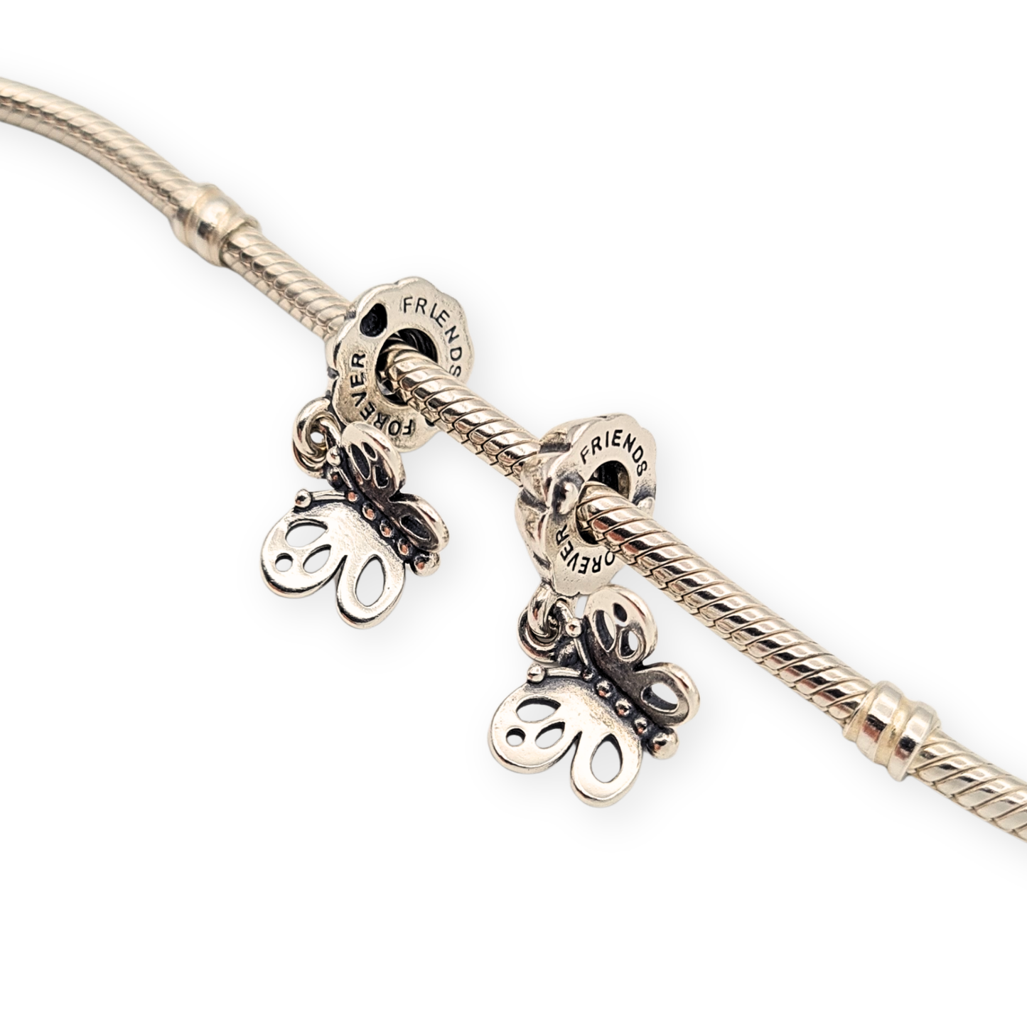 Pandora Best Friends Forever Butterfly Charms 790531 S925 ALE