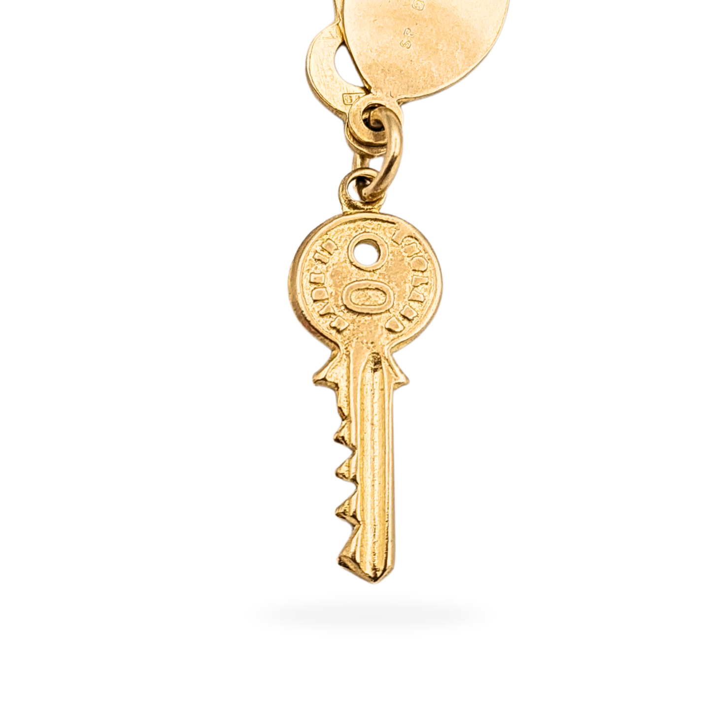 9ct Gold Keys Charm, Birmingham 1960, New Home Gift